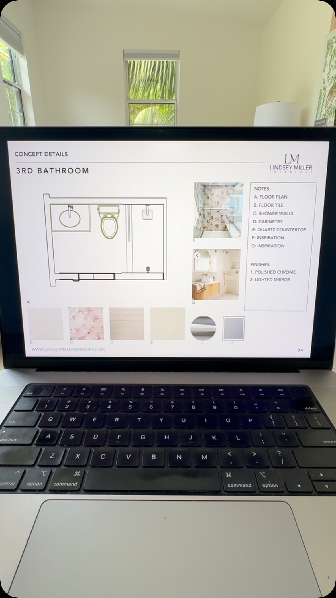 ✨ Bathroom Presentation for a Signature Project 🛁
Step into the vision — a curated collection of bathroom designs tailored for elevated living.
Each concept reflects a refined balance of form, materiality, and function — where every finish tells a story of timeless luxury.
Crafted with intention. Designed to inspire.
#LuxuryInteriors #BathroomDesign #ElevatedSpaces #InteriorArchitecture #TimelessDesign #DesignPresentation #ModernLuxury #BespokeLiving