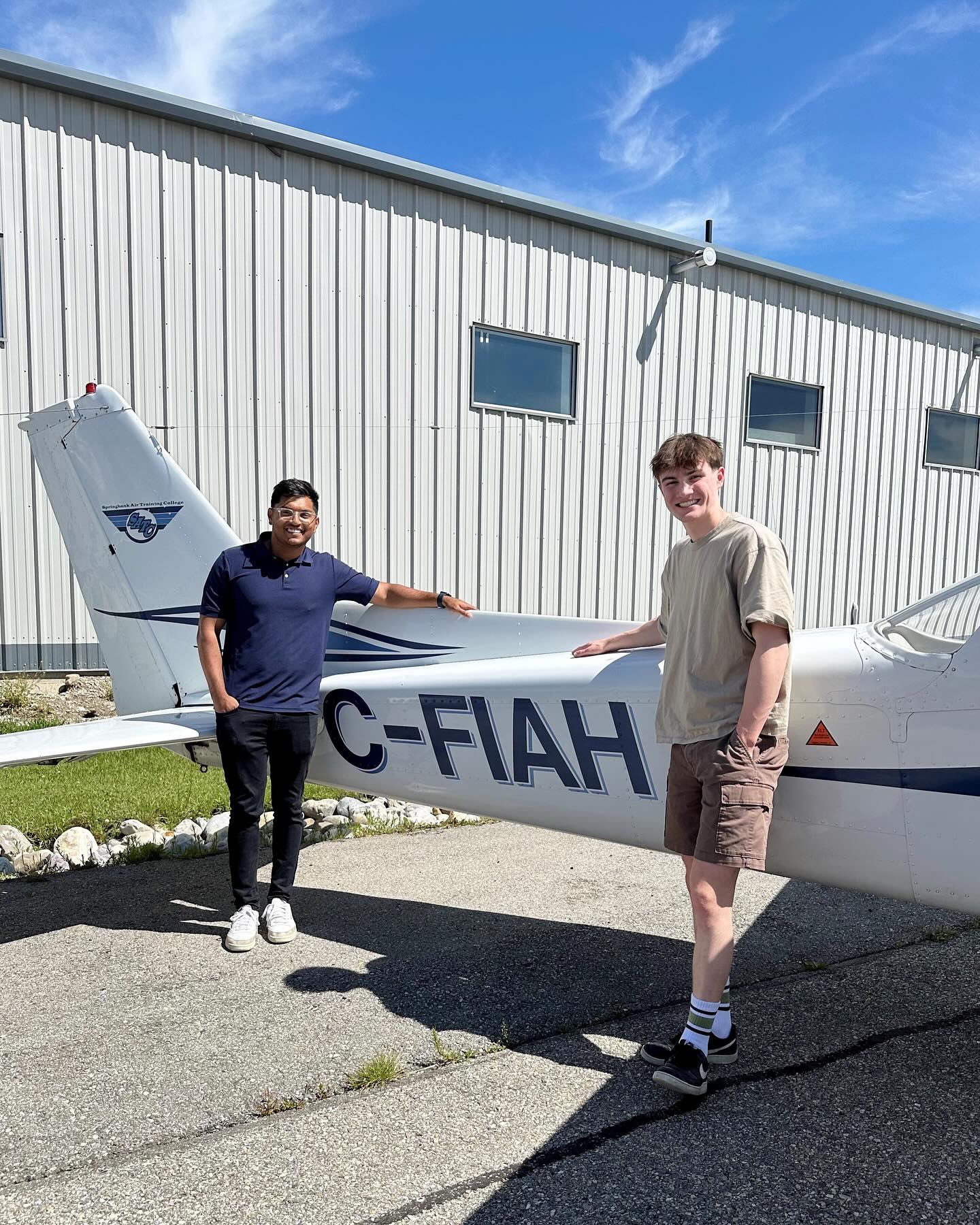 Joe braved the skies alone for the first time today! A huge congratulations on this milestone π