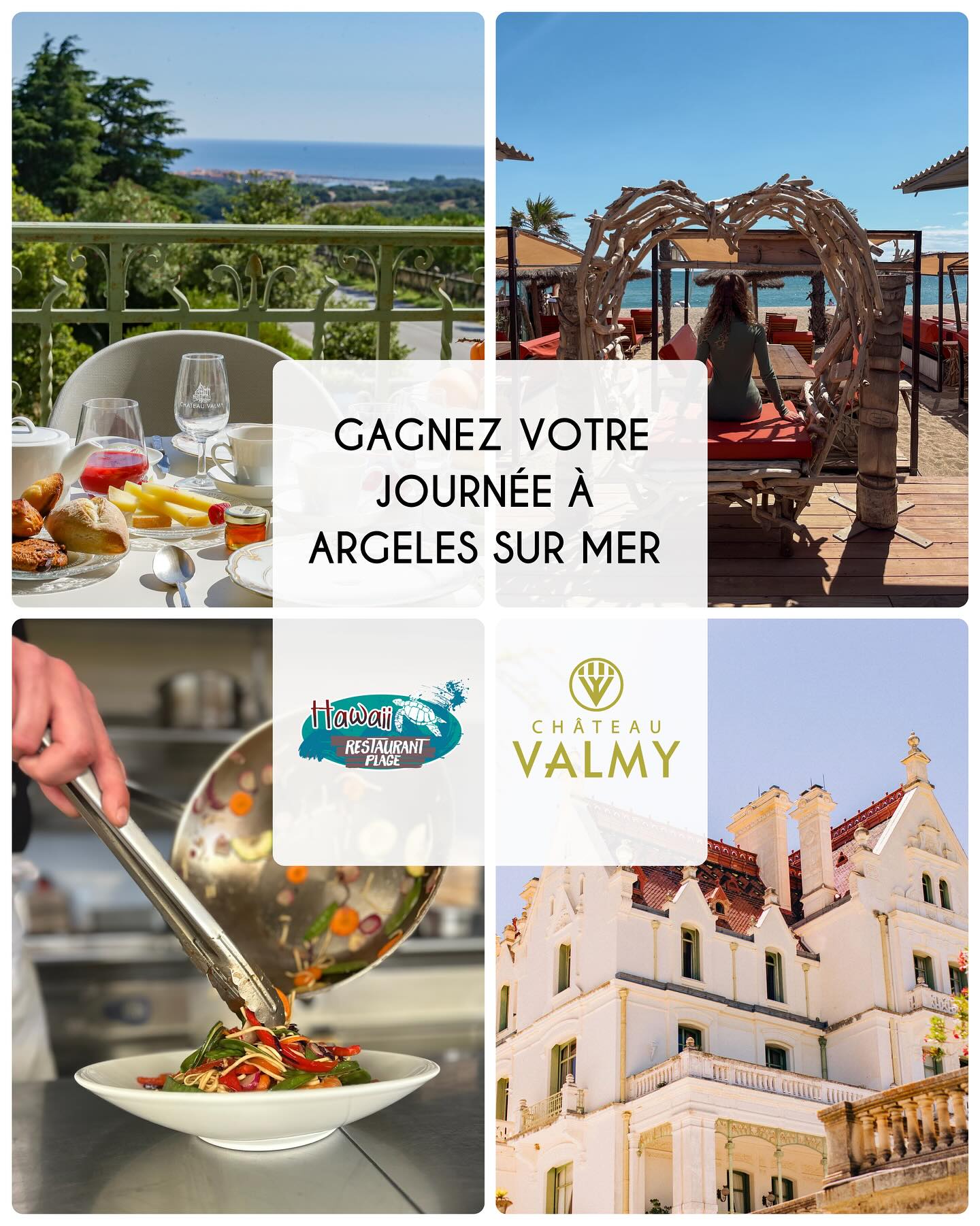 CONCOURS 🫶🏼
L’équipe du Hawaii a décidé de vous gâter pour cette saison 2025 !! On vous offre une journée de détente complète à Argelès-sur-Mer pour deux personnes ✨
Cette journée comprend :
- un petit déjeuner au @chateauvalmy
- un déjeuner au @hawaii_club_66 (salades ou tapas)
- un transat pour l’après midi au @hawaii_club_66
Pour participer :
👍🏼 Likez la publication
🌴 Commenter en identifiant la personne de votre choix
🔥 Partagez la publication en story en identifiant le @hawaii_club_66
Tirage au sort Jeudi 31 juillet
#hawaii #chateauvalmy #petitdejeuner #argelessurmer #transats #journeedetente #plage #concours