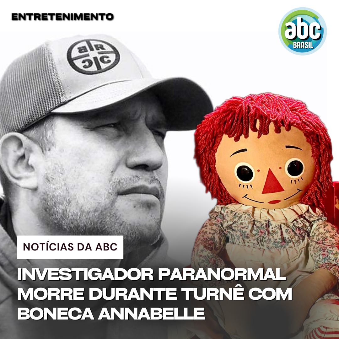 O investigador paranormal Dan Rivera, de 54 anos, morreu de forma repentina na última segunda-feira (14/7), enquanto participava da turnê "Devils on the Run" com a famosa boneca assombrada Annabelle. Ele era o investigador principal da Sociedade de Pesquisa Psíquica da Nova Inglaterra (NESPR) e estava em Gettysburg, na Pensilvânia, nos Estados Unidos, no último dia de exibição da cidade.
De acordo com as autoridades ele passou mal no hotel em que estava hospedado. Bombeiros e médicos tentaram reanimar Rivera com manobras de ressuscitação, mas sem sucesso. A causa da morte não foi divulgada.