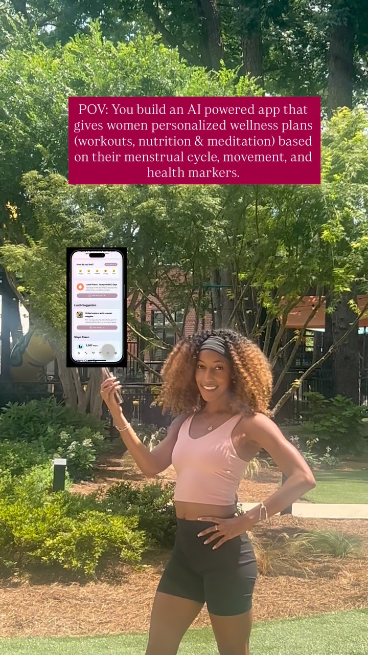 I kissed my phone because… I built the AI-powered app I always needed. 💋
FemSweat App gives you a personalized wellness plan that adapts to your body and lifestyle, using your cycle, your movement, and your data.
✨ Tailored workouts
✨ Cycle-based meal guidance
✨ Mood & symptom tracking
✨ AI-powered insights
This is smart wellness for real women.
Comment 💗💧 to learn how you can Join the waitlist or just go straight to our bio for 🔗 .
#FemSweat #AIWellness #CycleSyncing #WomenInTech #HolisticHealth #SmartFitness #atlwellness #miamiwellness #womenshealth