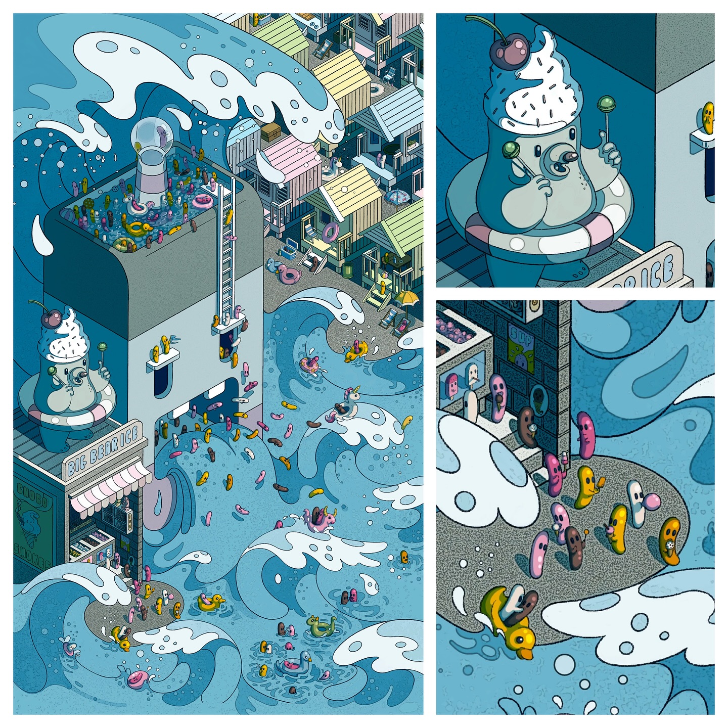 So excited to be back @atelierbrighton for their summer show. I’ll be showing alongside what is sure to be an amazing array of work by 215 artists. It’s on from 25th July till 14th September 11-5pm daily! It’s just on Brighton beach front so it’s easy to make a day of it. #brightonart #brightongallery #brightonbeach