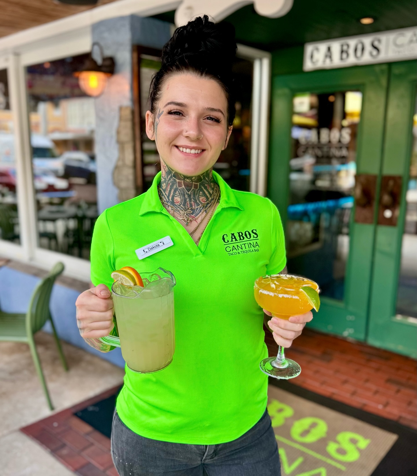 Make Cabo’s Cantina your first stop this Music Walk Friday! 💃🍹
We’re serving up your favorites from 11AM to 6PM with $5 select beer, wine, and liquor — plus our fan-favorite margaritas for just $7 and $25 pitchers of our NEW Margaliters!
Whether you’re stopping in for Music Walk or just looking to sip something cold under the sun, Cabos is the place to be!
.
.
.
#CabosCantina #MusicWalkFortMyers #DowntownFortMyers #SWFLDrinks #MargaritaTime #HappyHourVibes