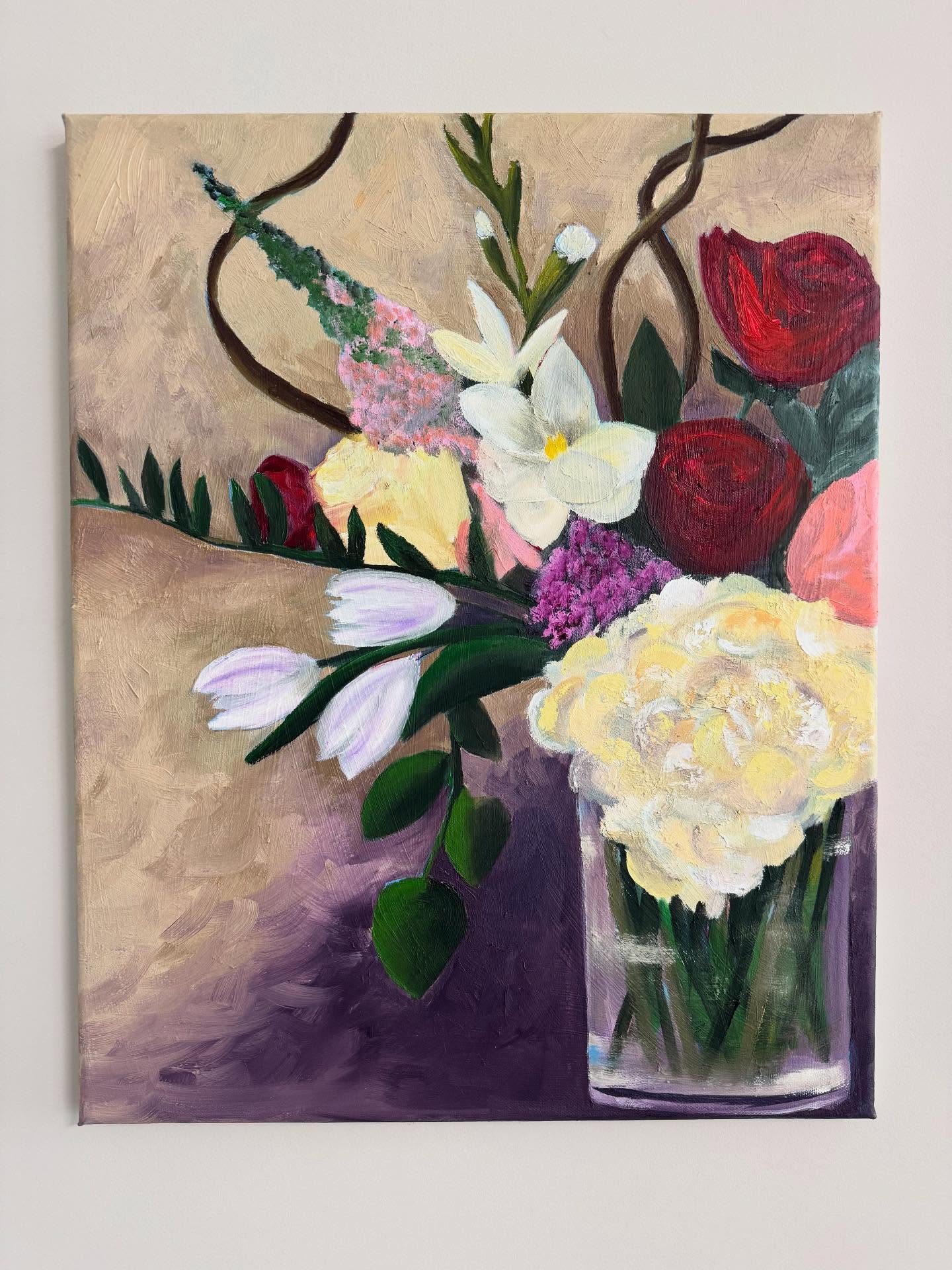 Life has really been lifing lately but this is one of my favorite paintings I’ve done to date! Swipe for my progress photos!
“Memory in Petals”
16x20
Oil on canvas
#floral #stillife #guildofcharlotteartists #oil #oilpaint
