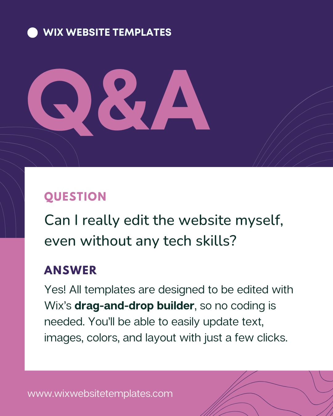 Ever wondered if you can really launch a website yourself — even if tech isn’t your thing?
✨ Spoiler: YES! ✨
All of my Wix website templates are truly drag-and-drop (no code, no headaches).
Change the text, swap images, update colors — all in a few clicks.
You’ll go from “tech overwhelm” to “I built this!”
Ready to make your dream site real? Drop your questions below or DM me for a discount code! 🚀
#WixWebsite #WixTemplates #SmallBusinessOwner #DIYWebsite #WomenInBusiness #NoCodeWebsite #EntrepreneurTips #BrandDesign #BizTips #WebsiteDesign #WixExpert #TemplateDesign #LaunchInADay #Solopreneur #SideHustle #BossBabe #WebsiteHelp #EcommerceTips #AirbnbHost #Coaches #Creatives