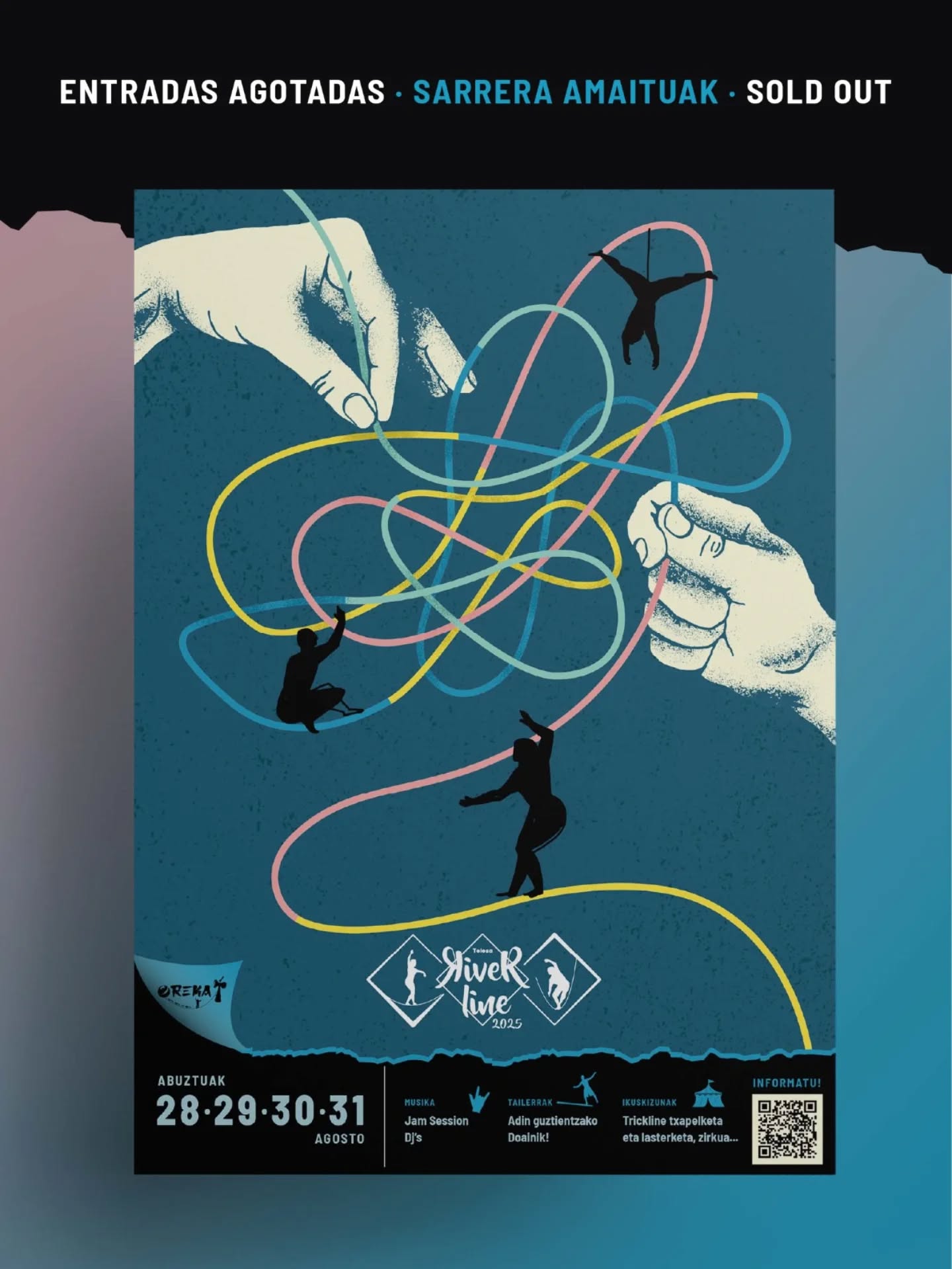 ¡Entradas agotadas! Eskerrik asko! Nos vemos el 28 de agosto 🎉💃🤹🏻♀️