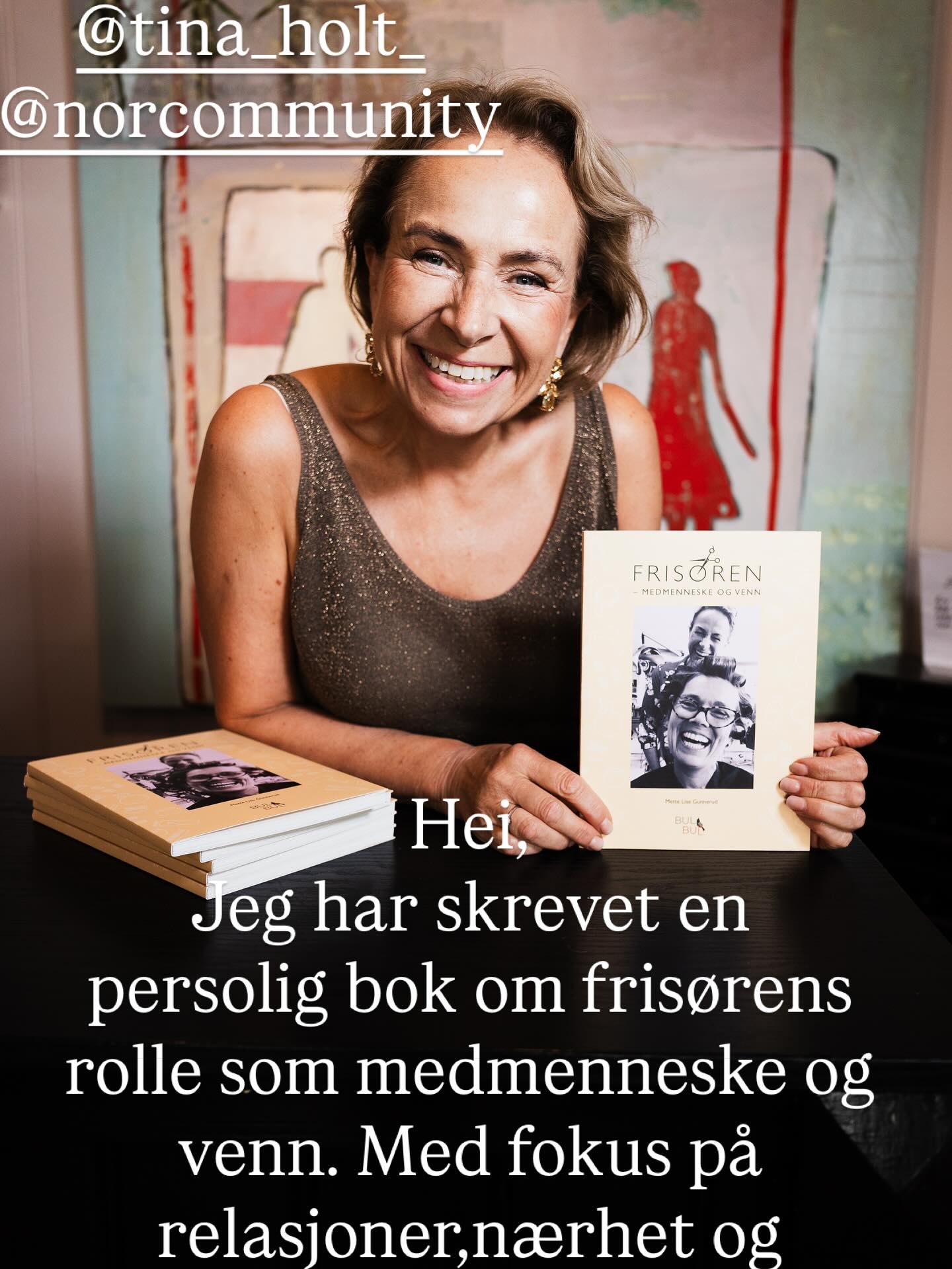 @nfvb_insta @wellaeducation_norge @cutrinnorge En saksprosa for frisører og andre folk som har med folk å gjøre😘
Kjøpes på @3frisorer