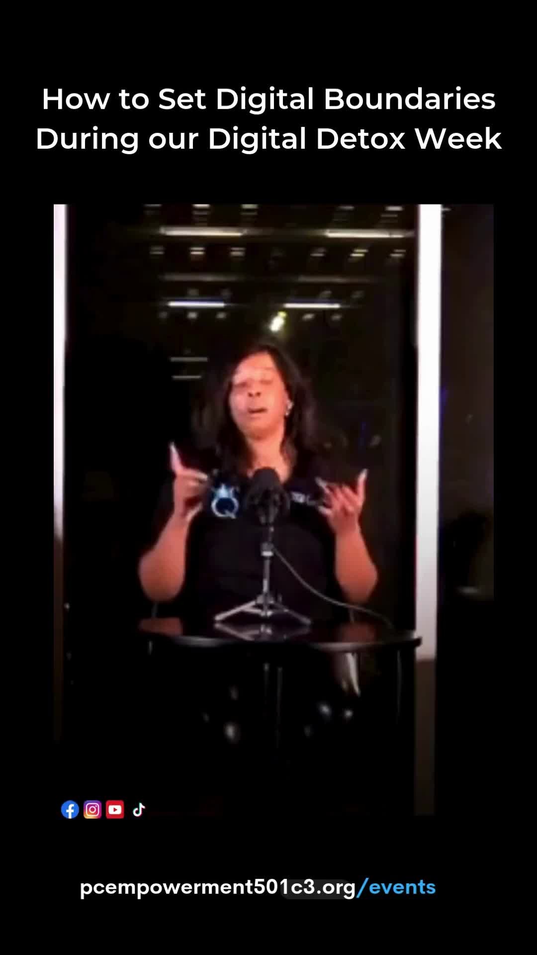 Do you constantly find yourself doom scrolling before falling asleep? What about that constant FOMO because you saw what someone else did on social media? Experiencing fatigue and don't know why? Trouble focusing? Missing out on life because you are so focused on your devices? If you answered yes to any of these, you probably need to digitally detox. Join us July 29th-July 4th at 10 am for our Back to School Digital Detox week.
#DigitalDetox #ScreenTime #MentalHealth #TechBreak #SocialMediaDetox #Mindfulness #SelfCare #FOMO #HealthyHabits #BackToSchool