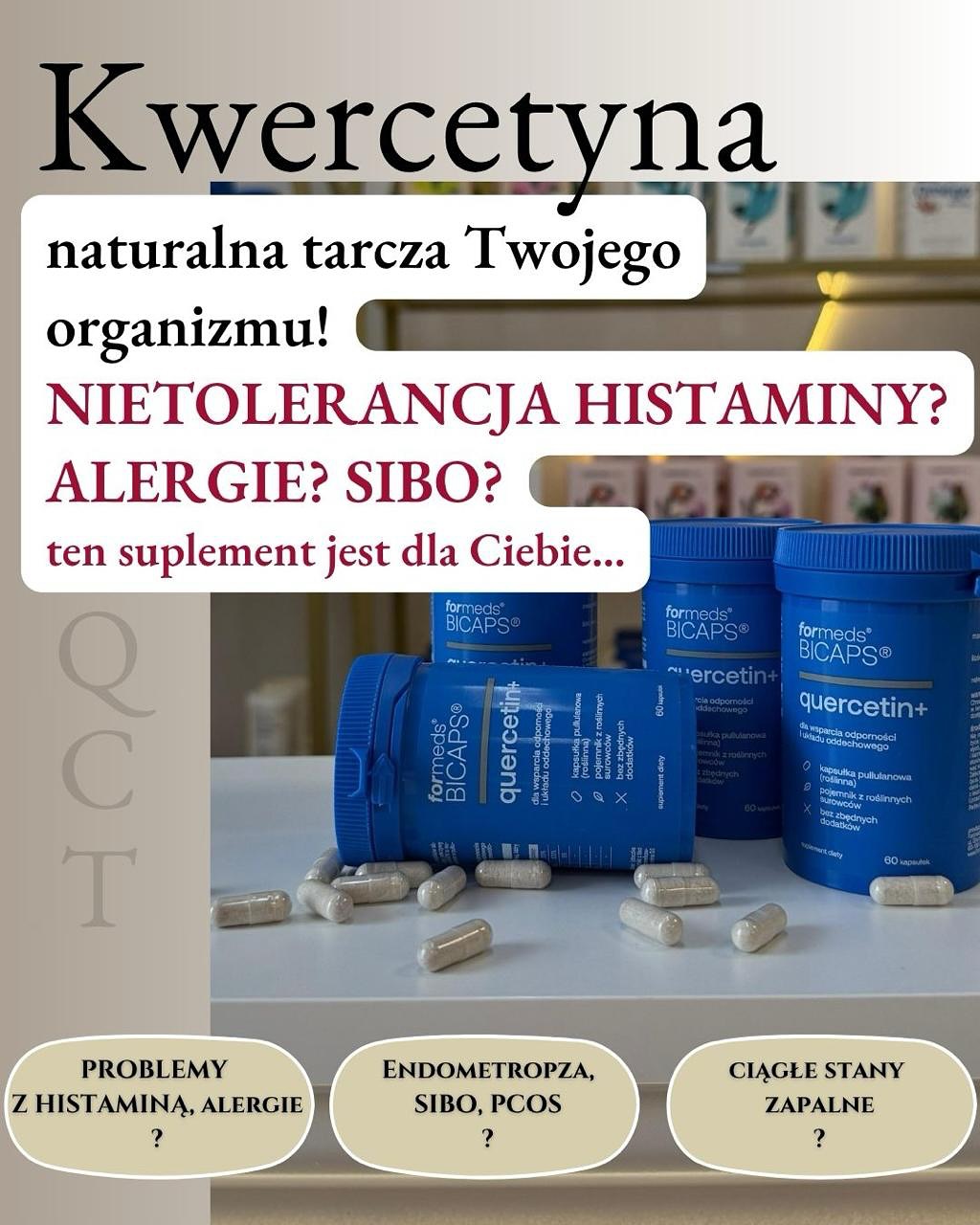 Masz dość wiecznego kataru, wysypek i wzdęć? 😣 Poznaj kwercetynę- roślinny składnik, który wspiera walkę z alergią i nietolerancją histaminy!
💚 Stabilizuje komórki tuczne (mniej histaminy = mniej objawów)
💚 Chroni komórki przed stresem oksydacyjnym
💚 Pomaga przy stanach zapalnych, także w endometriozie i SIBO
#statuazdrowialubin #statuazdrowia #dietetyklubin #centrumdietetykilubin #lubin #kwercetyna #hit #sibo #endometrioza #suplementylubin #quercetin
