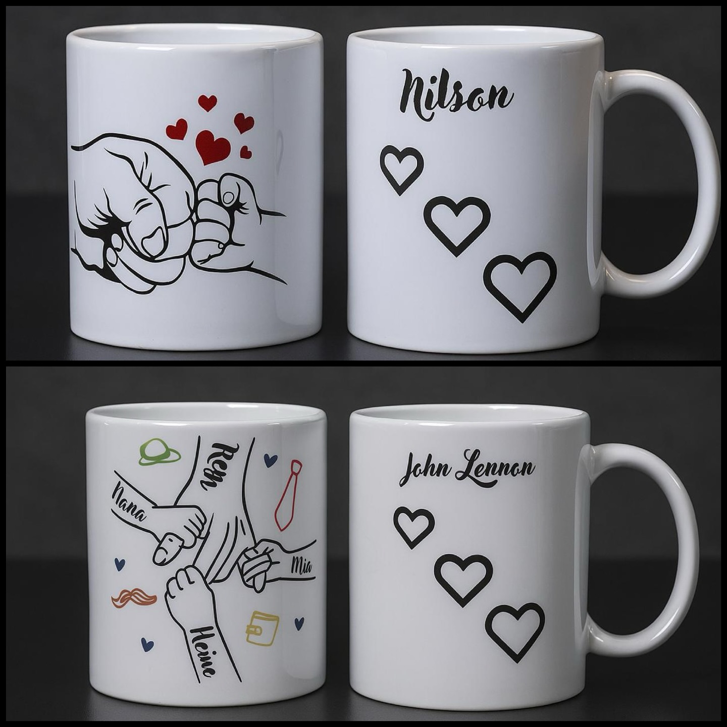 Saindo duas encomendas especial dia dos pais. Já providenciou o presente para o seu?! Você imagina, nós criamos 😉