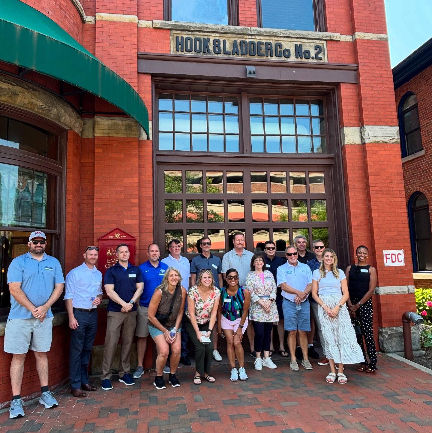 We loved hosting our friends from @erie_insurance on their own private #DowntownErieFoodTour this afternoon! 🍽️