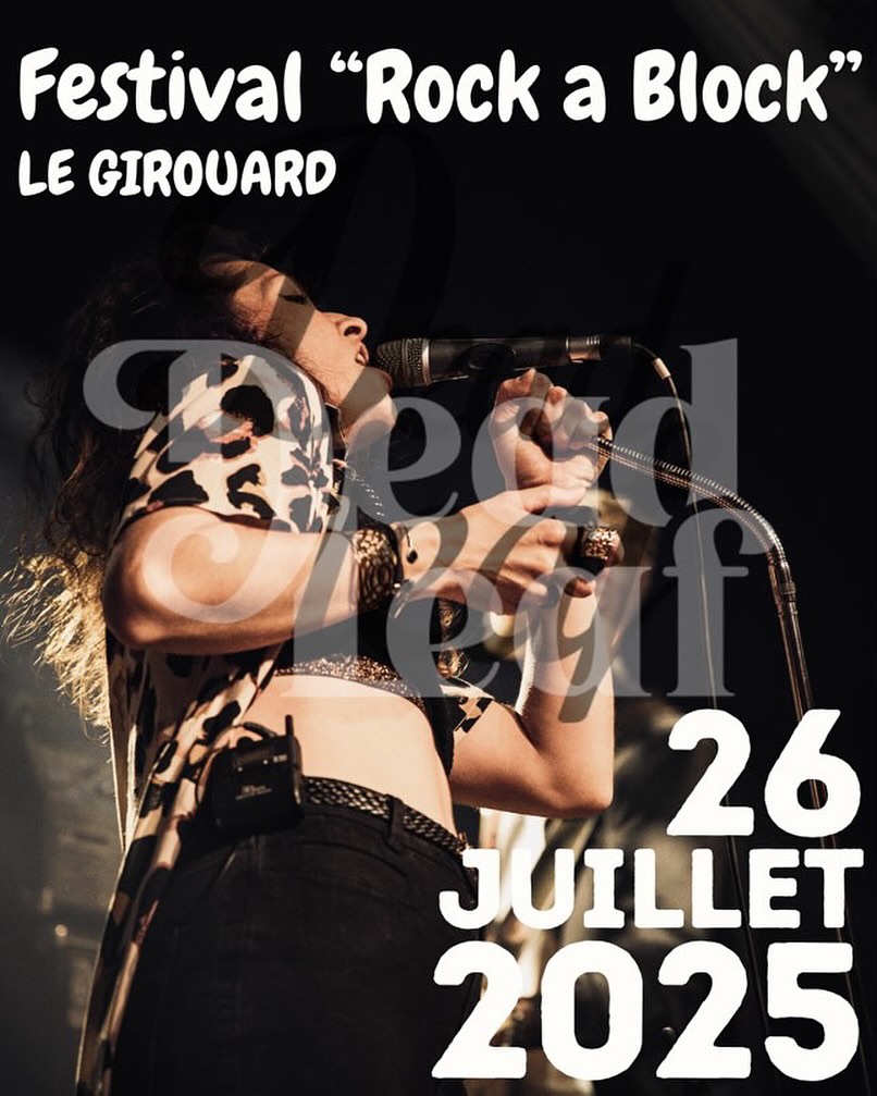 Hey on joue ce samedi 26 juillet au festival @rock_a_block à partir de 19h 🔥🔥🔥
Pour écouter Dead Leaf 👇👇👇
https://music.imusician.pro/a/QS7hnFX_/
📷 @bettis__photography
#deadleaf #livemusic #rock #blues #heavy #womansinger #electricguitar #electricbass #keyboard #drums