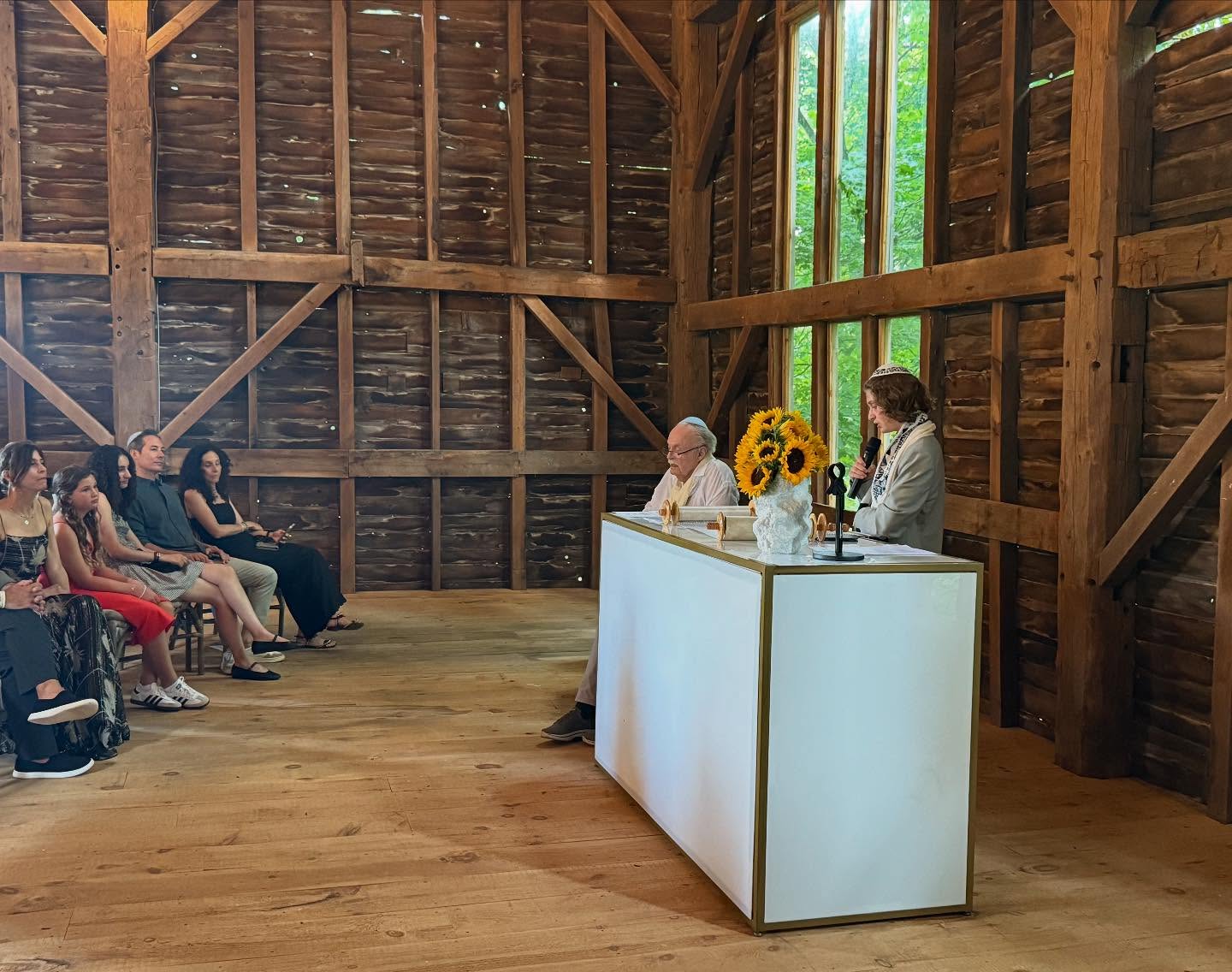 Who Says a Bar Mitzvah Has to Be in a Synagogue? This One Changed Lives in a Barn #barmitzvah #jewish #ceremony #batmitzvah