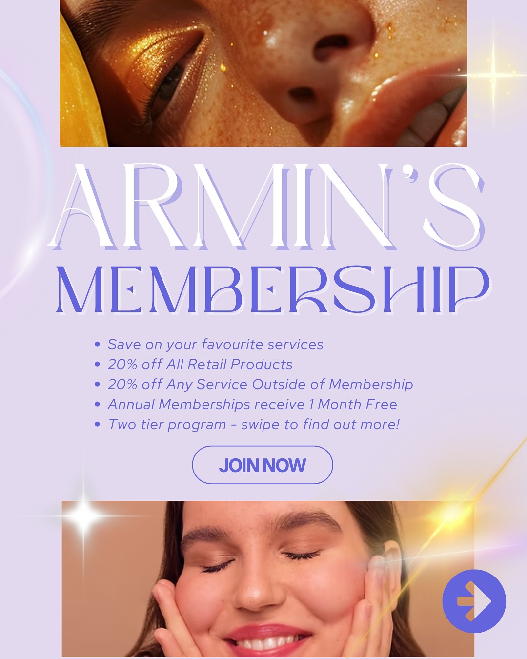 Experience beauty on your terms with our personalized memberships! 💎 Purchase your membership today at arminsbeautyaffair.com/memberships.
How It Works:
Step 1: Choose the type of services you want to indulge in most frequently
For Salon and Wellness, go with Gold
For Aesthetics, Wellness, and Salon, pop off with Platimum
Step 2: Choose from our Monthly or Annual memberships and enjoy 1 month FREE with our Annual memberships!
Monthly Gold - $99/month
Monthly Platinum - $180/month
Annual Gold - $1089/year (+ 1 month FREE)
Annual Platinum - $1980/year (+ 1 month FREE)
Wanna hear the best part? As part of your membership, you save 20% on all RETAIL PRODUCTS and ALL SERVICES outside your membership! 💸
Visit our website for all the details. Still have questions? Call or drop by - we’d love to walk you through it! 🌟💖
🖥️ Visit arminsbeautyaffair.com to see our entire service menu
☎️ Call 902-789-2998 or visit our website to book your appt today
📍 Located at the Westin Hotel on the main level
🚘 Free parking behind the hotel on Terminal Rd
#beauty #salon #wellness #medicalspa #beautyservice #fullservicespa #downtownhalifax #halifaxwestinhotel #bestofhalifax #canadabeautyservices #arminsbeautyaffair #halifaxspa #halifaxsalon #safespace #lgbqt #allgenders #awardwinningbeautyservices #spamembership #spadiscount #exclusiveperks #monthlyspamembership #annualspamembership #affordablebeautyservices #inclusive #beyou #embraceyourself #selfcare #findyourownbeauty #friendlyexperience #professionalspa
