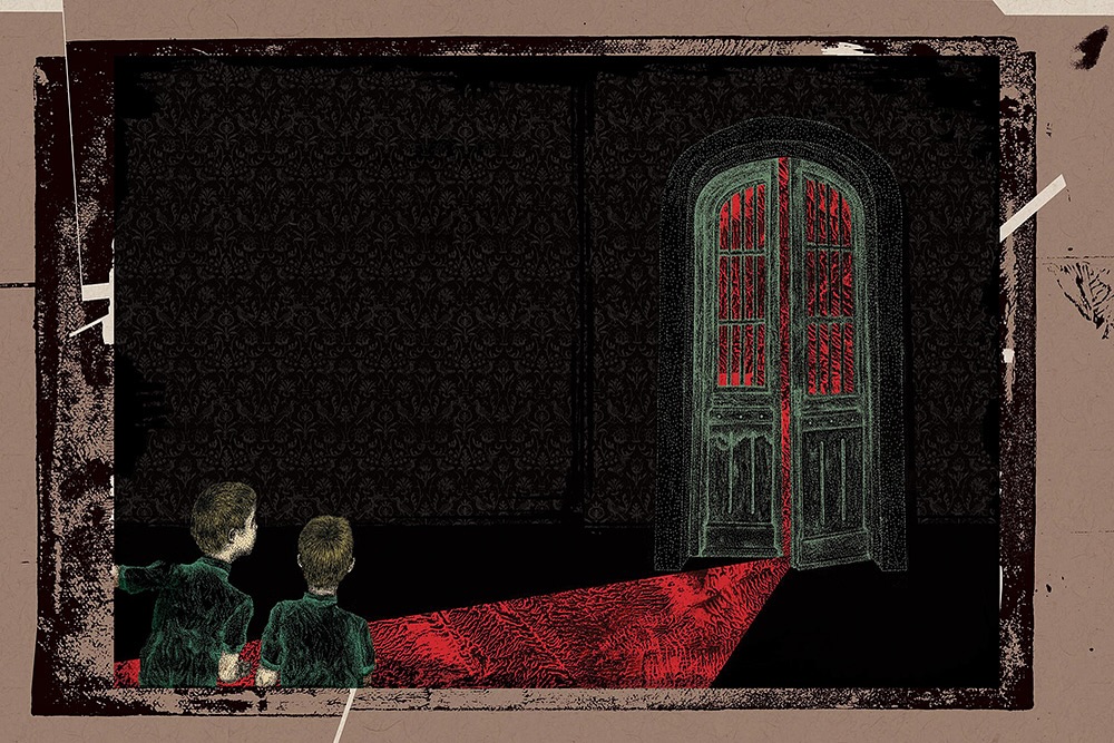 Nelson Liu is an MFA student at the Minneapolis College of Art and Design from Taiwan, focusing on Illustration and Graphic Design. Liu’s work is heavily inspired by Gothic and horror literature, such as Dracula and Edgar Allan Poe, as well as metal album covers. I love exploring dark, narrative-driven imagery with surreal elements and historical references to add a touch of the fantastical. Working with a mix of ink, charcoal, and digital drawing, Liu strives to bridge the gap between illustration and design, crafting visuals and experiences that breathe life into everyday experiences through creative expression. Image: “There’s no one Downstairs” - Ink, Acrylic, Digital - 2024 @nelsoncsliu Gallery Hours: Thursday-Friday 10am-5pm and Saturday-Sunday 11am-5pm.