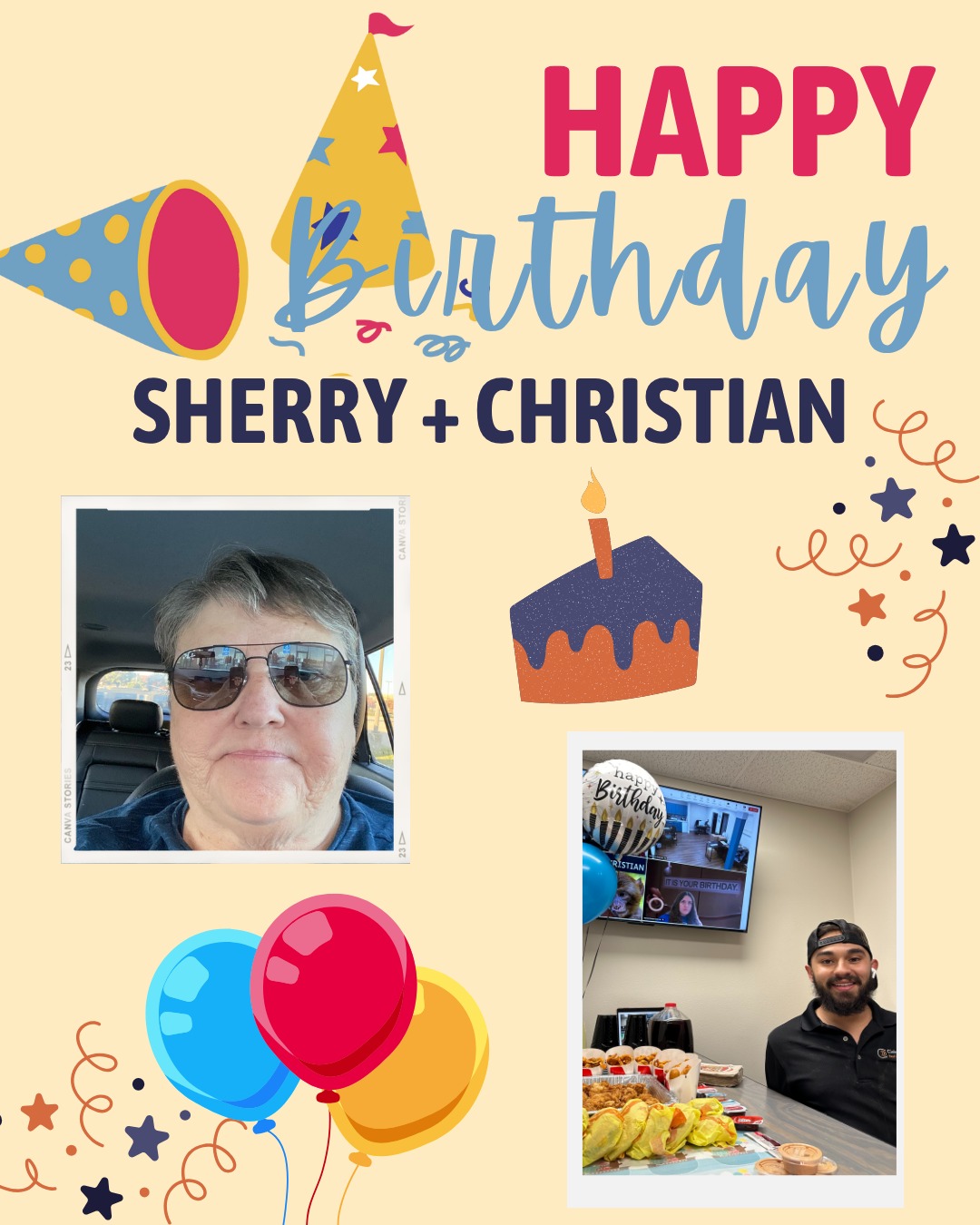 Wishing a Happy Birthday to our very own Sherry and Christian! 🎉
Join us in celebrating two fantastic members of the Cielo Systems team today! Wishing you both a wonderful birthday! #birthdayfun #celebrate #cielosystems