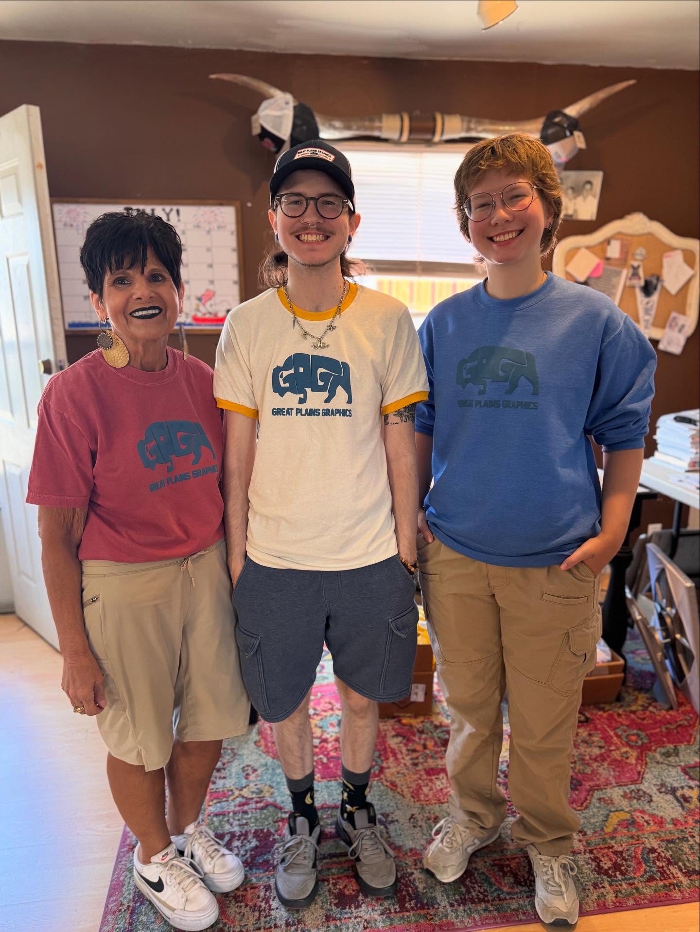 Soft shirts and thick logos are so much fun. Our team is loving the new PUFF DTF. Stop by and check them out.