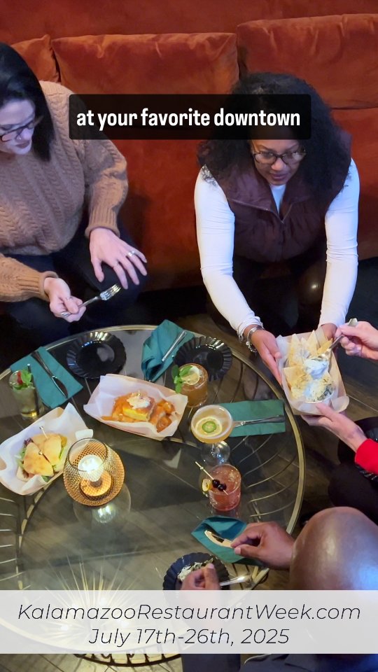 Think you know downtown dining? Taste again! Downtown Kalamazoo’s Summer Restaurant Week runs July 17–26 with exclusive menus, $10 Chef’s Small Plate features, and the can't-miss Cocktail Competition brought to you by Detroit City Distillery.
Explore our walkable social district, discover new flavors, and plan your perfect foodie adventure. Don’t stress about parking; enjoy up to 3 hours free in the ramps!
👉 Follow us for all the details and start planning your Downtown Kalamazoo journey!
#grandrapidsmi #michiganfood #downtownkalamazoo #discoverkalamazoo #kalamazoomenu #GordonFoodService #SupportLocalBusinesses #KalamazooEats #RestaurantWeek2025 #FoodieAdventure #SupportLocalRestaurants #KzooDining #EatLocalKzoo #FoodieFest #SipSavorVote #CocktailChallenge #DiningOut #KalamazooFoodScene #FinalWeekendFeast #KalamazooEvents #FoodieHeaven #CheersToKalamazoo #KalamazooFoodies #GoodEatsKzoo #TasteKalamazoo