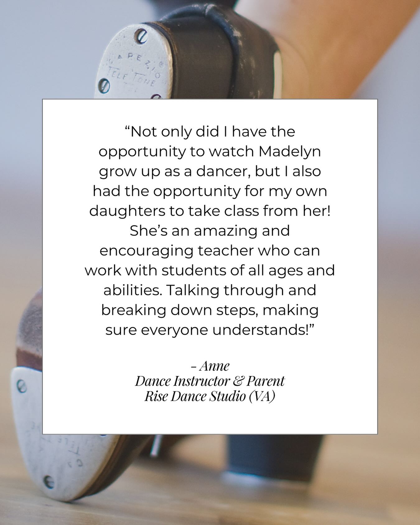 She was once my teacher, and now I get the chance to teach her daughters! Moments like these remind my why I love what I do!