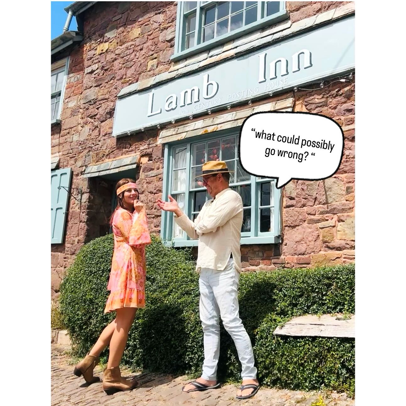 Join us & step back into the Summer of ’69 for a killer night out you’ll never forget!
The Flying Trunk Theatre Company presents Murder Most Groovy, an immersive dinner theatre murder mystery set against a backdrop of peace, love…and death.
Enjoy a delicious three-course meal and three hours of theatrical entertainment as you and your fellow diners try to solve the crime: Who dunnit? And why?
Saturday 9th August, 7pm–10pm
The Lamb Inn, Sandford, EX17 4LW
Tickets: £35
Book now and get ready to unleash your inner detective:
www.flyingtrunktheatre.com/bookings
Peace. Love. Death. ✌️☮️💀
@creditoninandaround
@lambinnstagram
#immersiveexperience #liveshows #murdermystery #nightout #devonevents #middevon #theatrecompany #workingactor #dinnerandashow