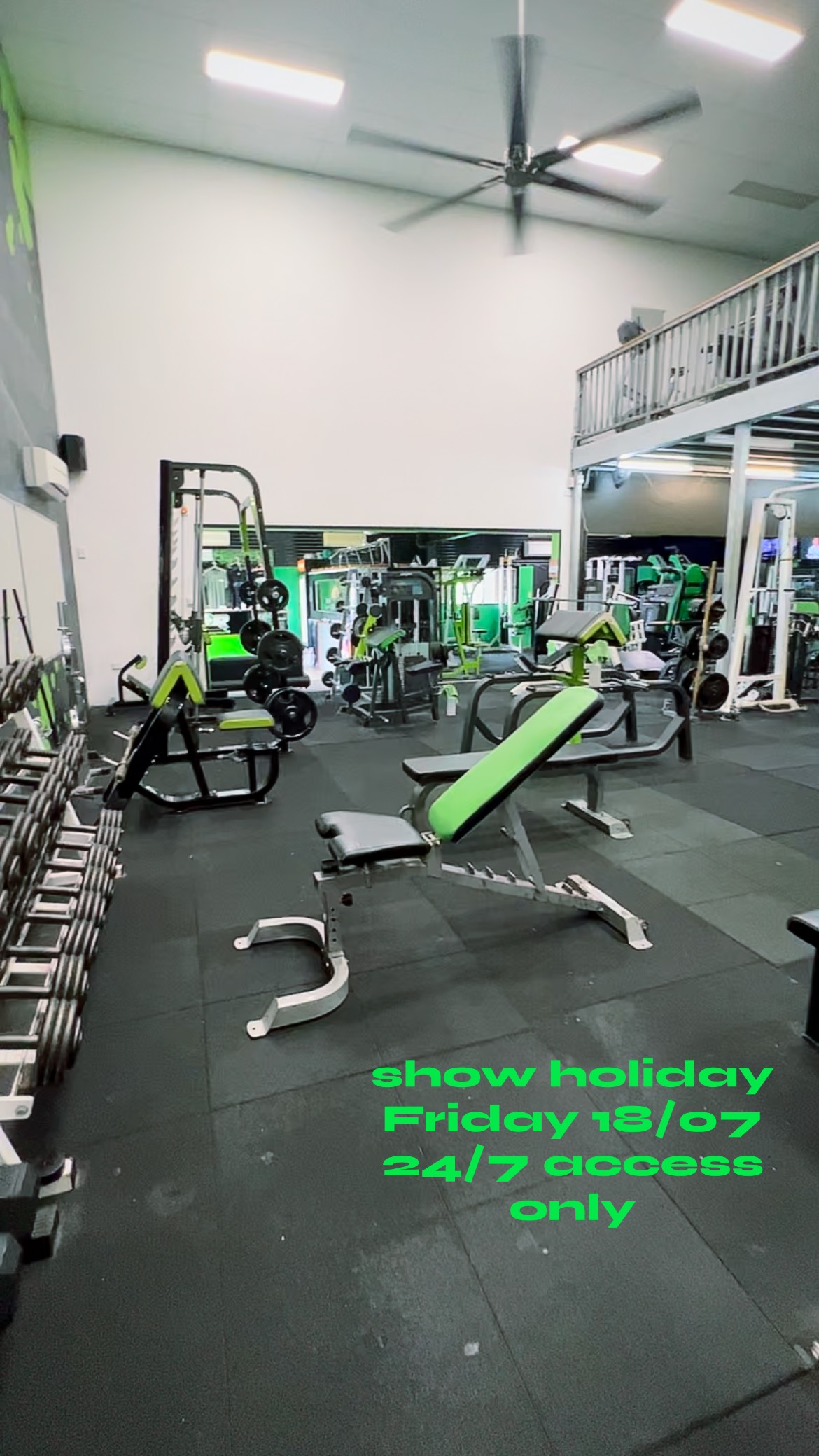Reminder that we’ll be 24/7 access only tomorrow for the show holiday 🎡 see you Saturday from 8am for classes & regular staffed hours!
#korfitness