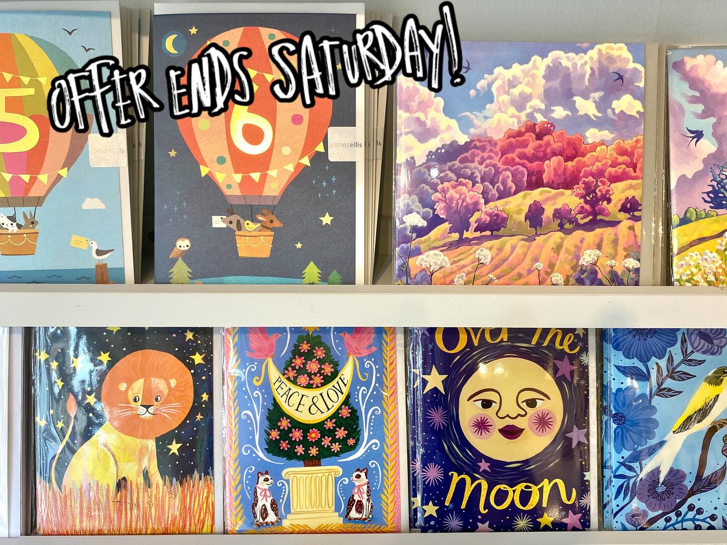 Card offer ends Saturday!
We’ve kept our amazing offer of any 4 cards for £10 going for 18 months but rising costs are catching up with us so it