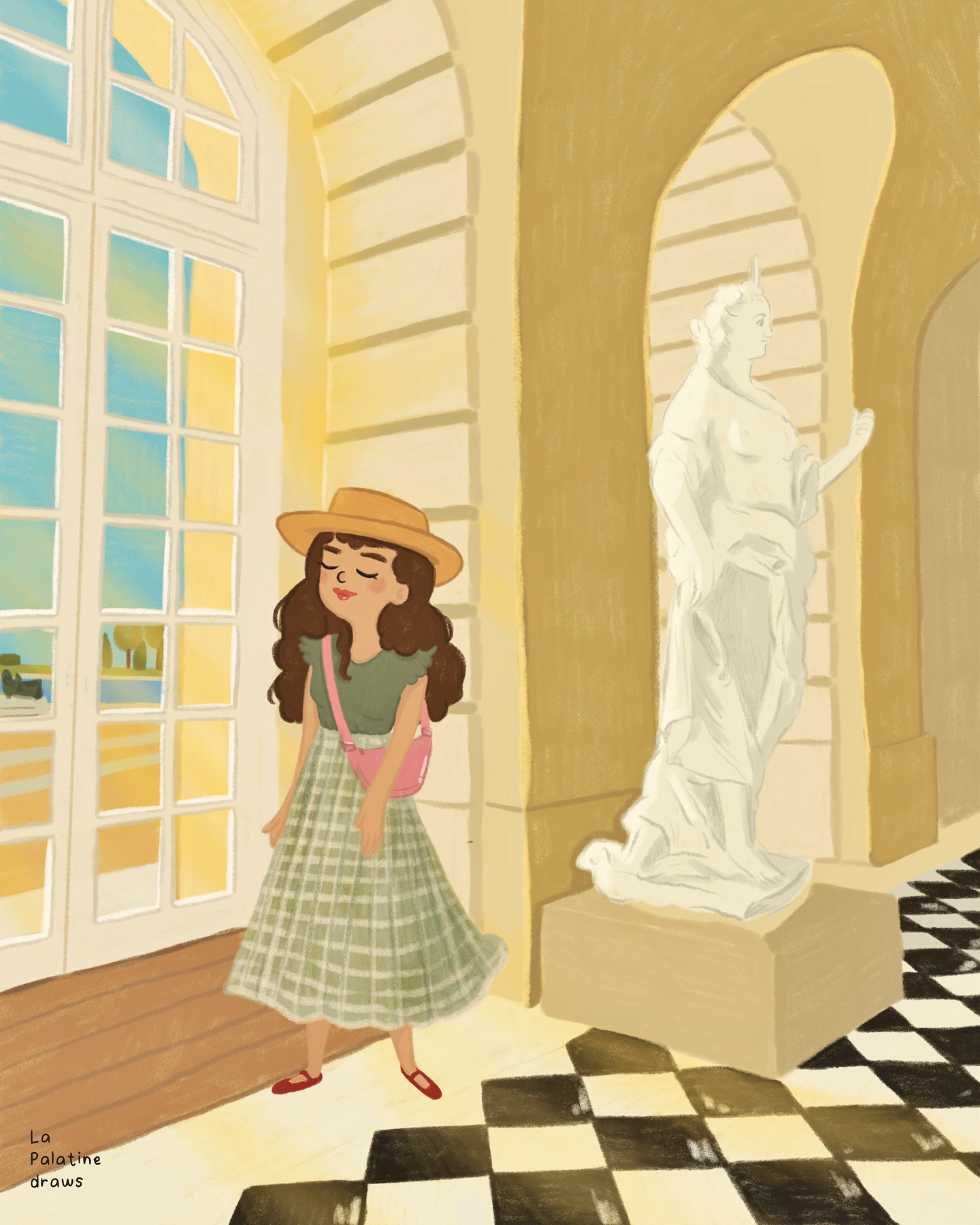 Promenade d’été au château ✨
#lapalatinedraws #lapalatine #lapalatineboutique #versailles #versaillesmaville #chateaudeversailles #histoire #historicbuildings #palace