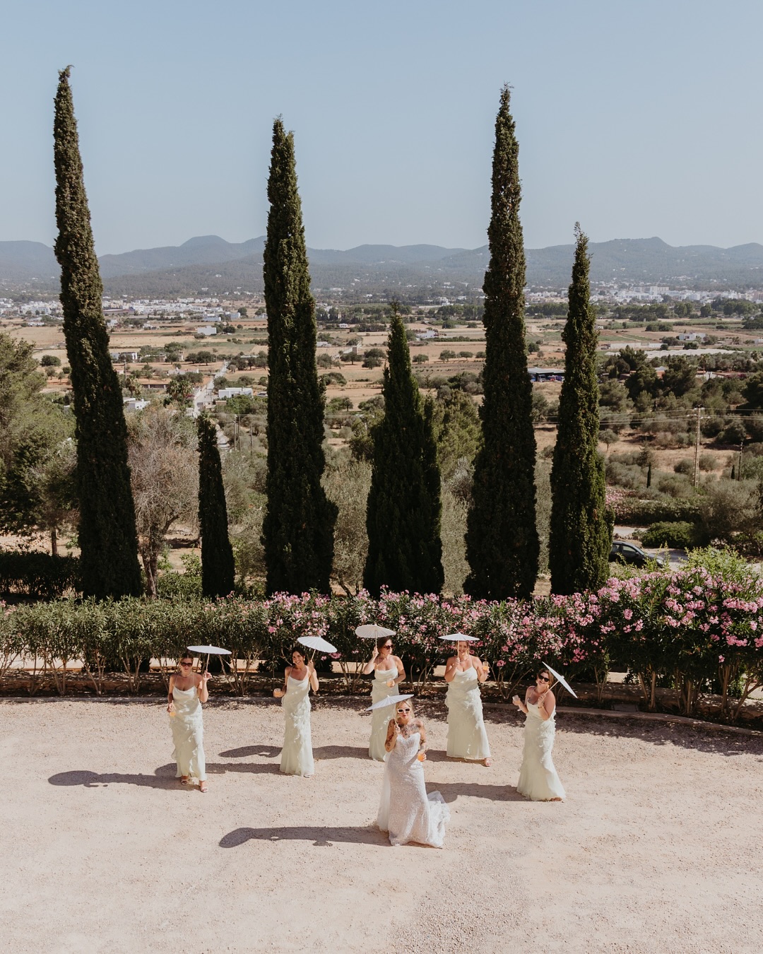 This wedding was never going to be…. Typical let’s say.
And the group shots were very much in line with that theme.
We had a laugh though, and definitely caught some moments that couldn’t have been anyone else’s wedding but Mia & Chris’s.
I cannot wait to share more! This won’t be the last time you see these faces on my feed ;)
Fellow photographer and beautiful, sassy bride @miadaviesphotography I feel like we were always supposed to have crossed paths. ❤️
@canfrareibizavilla
@nw_ibizamakeup
@eventstylistibiza
