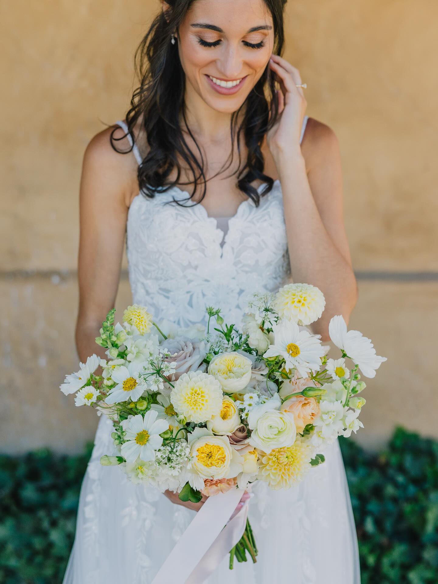 Sweet details from Brianna & Phillipโs beautiful wedding day ๐
Locally grown dahlias and cosmosโtwo of our summer favoritesโadded the perfect touch of sunshine. Soft buttery yellows, romantic textures, and blooms full of joy made this day feel as sweet as their love.
#weddingflorist #californiawedding #californiaweddingflorist #dahlias #dahliabridalbouquet #summerbridalbouquet #luxuryweddingflorist #centralcoastcalifornia #estatewedding #butteryellowwedding