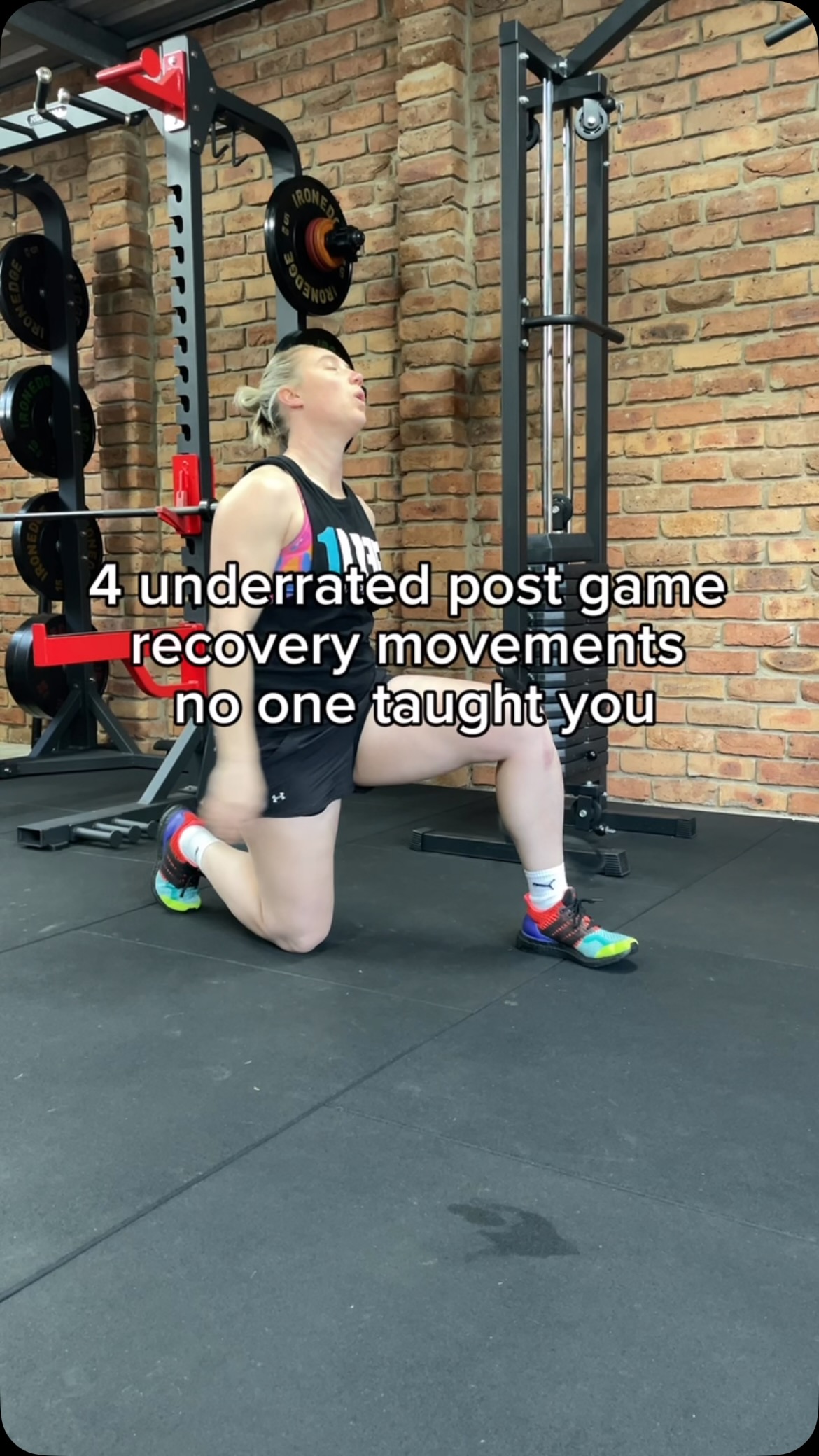 You don’t get better during the game — you get better in recovery.
Recovery isn’t just about feeling less sore…
It’s about resetting your body, restoring your muscles, and bouncing back faster — so you’re ready to go again (without feeling like you’ve been hit by a truck all week 😅).
Here are 4 underrated post-game moves that are staples in my recovery routine:
🔥 Couch Sit – Opens up tight hips and quads
🔥 Spiderman – Hits hips, hammys, and glutes all in one
🔥 Elephant Walk – Gets deep into the hammys and calves
🔥 Knees Over Toes Lunge – Massive stretch through quads and hip flexors, while moving the muscles through full range
Recovery isn’t a luxury — it’s a performance tool.
And the sooner you start treating it like one, the better you’ll feel (and play).
📲 Save this for your next post-game routine