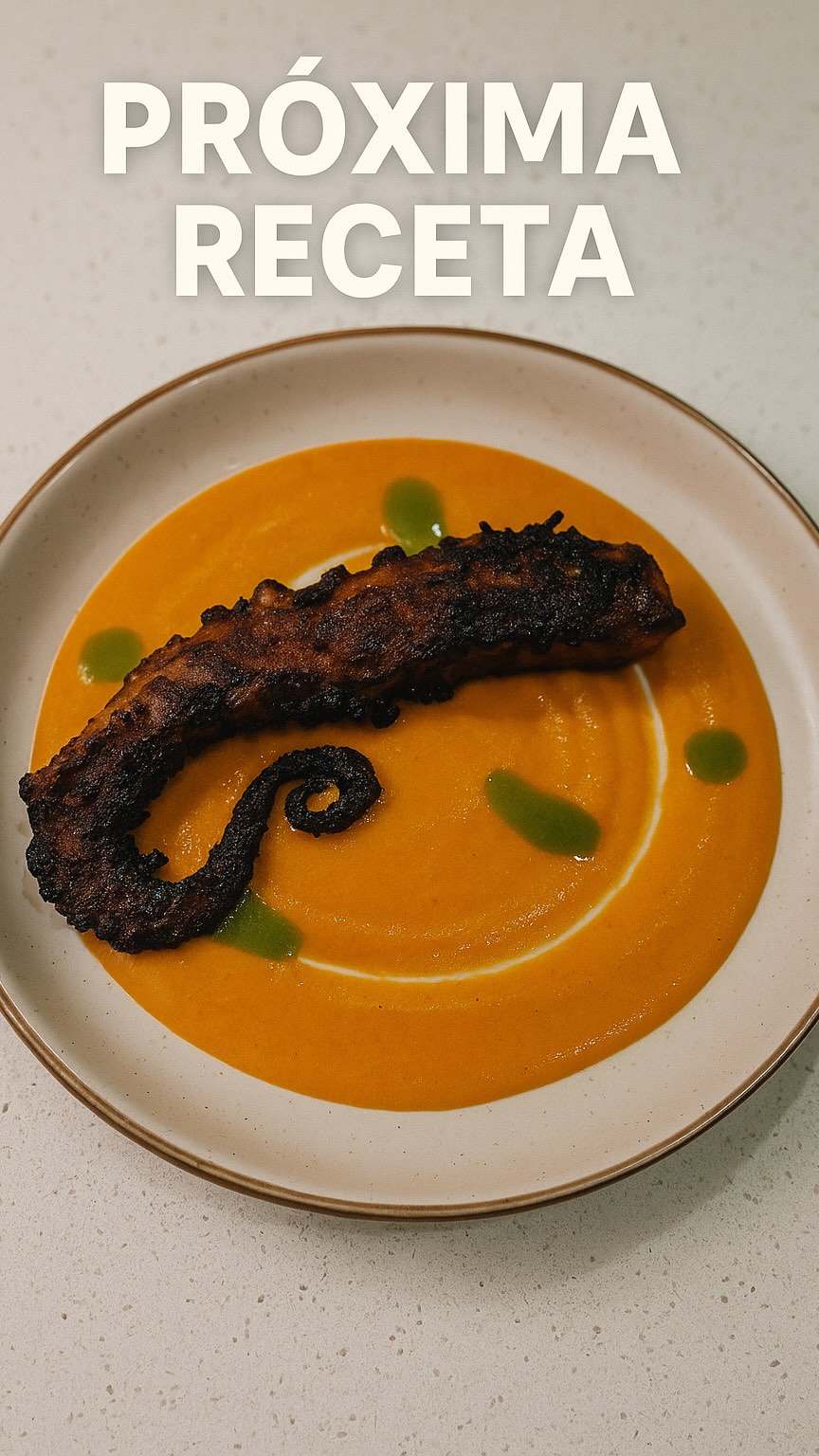 Este jueves lanzo la nueva receta y de verdad, quedó 🔥
Solo les digo: pulpo, fuego y una salsa que lo cambia todo.
Nos vemos el jueves por aquí.
#cocinacasera #pulpoalcarbon #reelscocina #recetasdelchef #juevesdereceta
