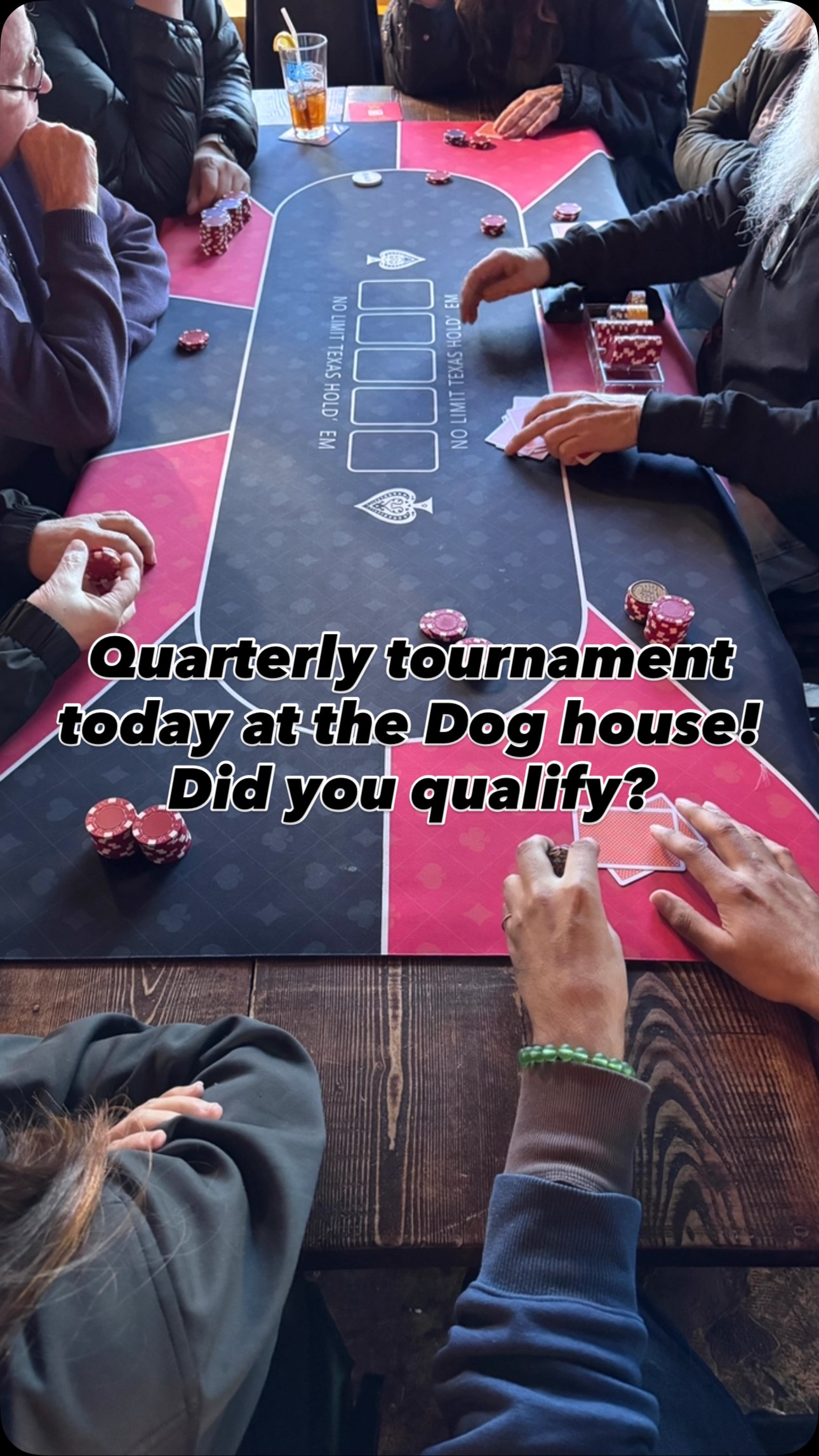 #poker #texasholdempoker #texasholdem #pocketeightspoker Did you qualify for the tournament? Check the website.!