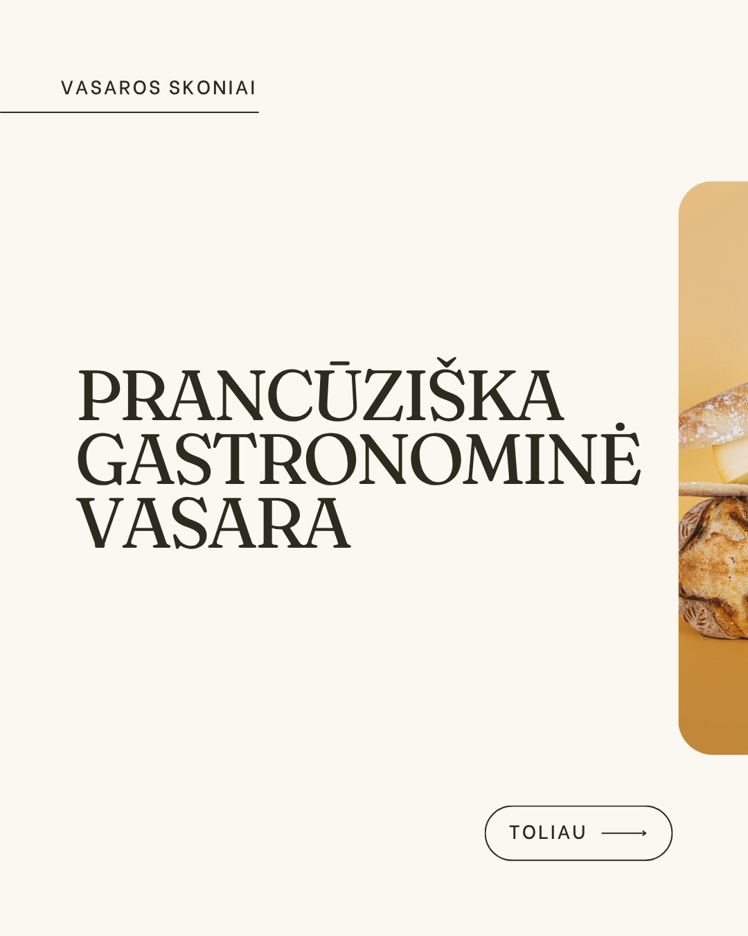 Ar žinojai, kad Prancūzijoje vasara turi skonį – ir jis prasideda nuo duonos? 🥖✨
Šiame įraše pasidalijome, kaip pain au levain tampa skonių scena, kurioje figos, sūriai ir vasaros kvapai susijungia į kažką labai paprasto, bet nepaprastai gero.
🎡 Nuo Alpių sūrių iki Provanso figų – įkvėpimo gali rasti ne tik kelionei, bet ir savo virtuvei.
🍇🧀 Rask naujus derinius, sužinok apie prancūziškas maisto šventes ir leisk natūraliam raugui tapti tavo vasaros pagrindu.
Nes kartais viskas, ko reikia – tai traški riekė, šiek tiek sūrio... ir viena gera idėja.
Ar duona pas tave vis dar tik „priedas“?
#sourdoughlove #raudonsūris #frenchcheese #duonairskonis #vasarosskoniai #artisanbread #fromagefrançais
#figosirduona #sourdoughseason #vasarosskoniai #provenceinspired #artisanbreadlove #sourdoughpairings #frenchflavor
#painaulevain #natūralausraugoduona #duona #sourdoughculture #artisanbread #prancuziškasskonis #duonayrapagrindas