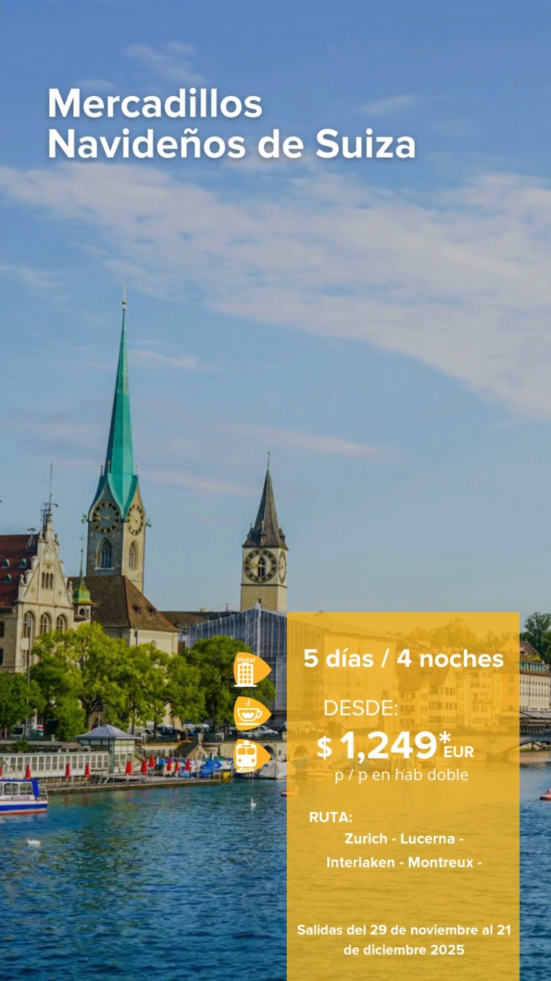 ❄️ *INVIERNO DE ENSUEÑO* ❄️
Prepárate para vivir una temporada mágica en los
destinos más espectaculares del mundo.
🌍✨ 🇨🇦 Canadá · 🇺🇸 Estados Unidos · 🇲🇽 México ·
🇮🇸 Islandia · 🇫🇮 Finlandia · 🇩🇪 Alemania · 🇨🇭 Suiza ·
🇨🇿 República Checa · 🇦🇹 Austria · 🇭🇺 Hungría
🗓️ Vigencia: del 15 al 31 de julio 2025 💬
#viajacontravelx #Viajes2025 #ViajarEsVivir #ViajesEnFamilia #ViajaConEstilo #ViajaConNosotros