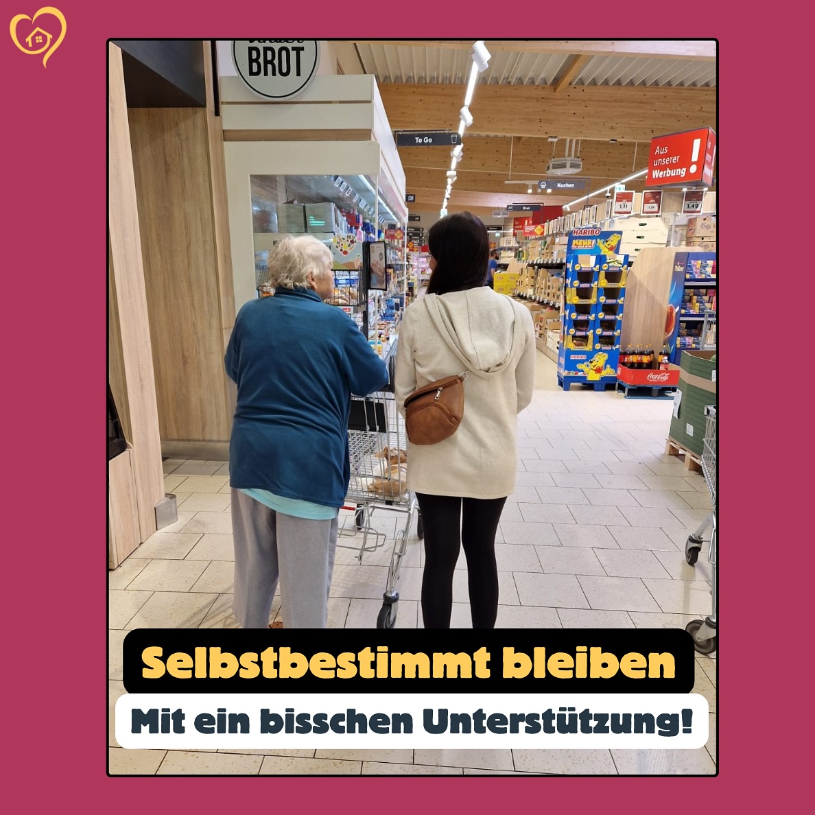 Manchmal sind es die kleinen Wege, die im Alter zur Herausforderung werden. Einkaufen, Besorgungen erledigen, den Haushalt bewältigen…
Alltagsunterstützung heißt: gemeinsam unterwegs, damit Alltag wieder leichter und selbstverständlicher wird. Nicht alles allein schaffen müssen, sondern wissen, da ist jemand, der mitgeht.
Wir begleiten und unterstützen im Alltag. Mit Herz, Geduld und echter Nähe! 💛
#alltagshilfe #alltagshelden #gemeinsamstatteinsam #selbstbestimmt #einkaufen #seniorenbetreuung #pflegemitherz #oranienburg #betreuungskraft