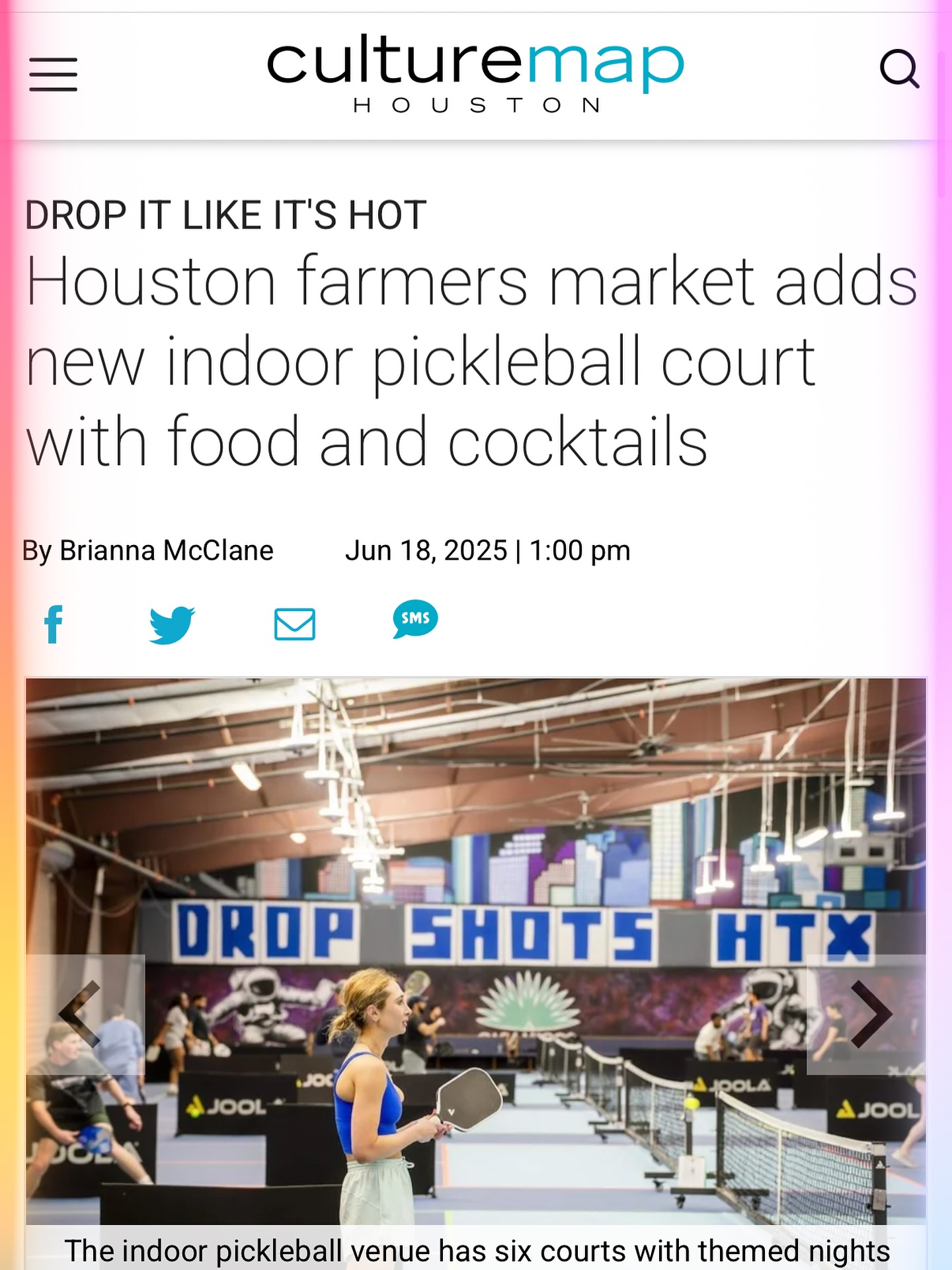 Big news! ✨ Our client @dropshotshtx is making waves and just got featured in @culturemaphou. We’re so proud to amplify brands that are shaping Houston’s culture and beyond.
#FLPMarketingGroup
#CultureMapHouston #HoustonPR #HoustonBusiness #HoustonMarketing #MediaFeature #BrandVisibility #HoustonTX #FLPMarketing #MarketingWithImpact #ClientSpotlight #HoustonEntrepreneurs #PRWin