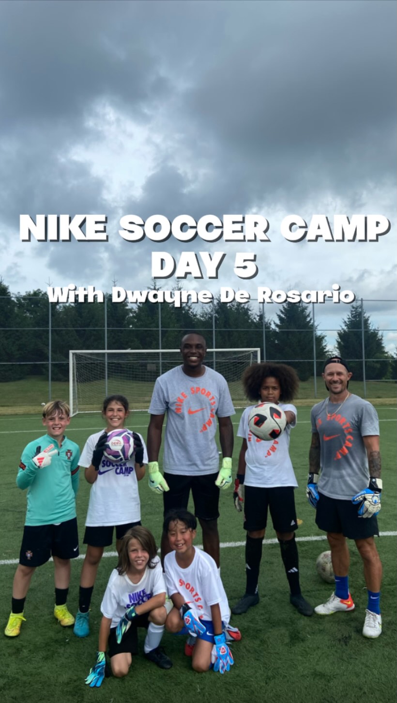 ☀️CAMP DAY 5☀️
Our last day with the most AMAZING group of kids!!
What an awesome week it has been learning new skills, techniques and making new friends!
The coaches and staff are so grateful to have been able to put on yet another great camp and to spread the love of soccer!
Congratulations to Olivia and Macksin for being the players of the week! ⭐️
We wanted to say a huge thank you to @bgchamhal for helping us achieve our goal of bringing kids to camp! We love each and every camper that was with us this week and we will never forget the impact we made!
Also wanted to thank @bedesseesports for providing the amazing soccer balls for the campers! ⚽️
As always, we want to thank @iam_trixafa.ent for showing off your amazing soccer tricks to the kids!
And finally, thank you to the amazing coaches that were with us all week! We couldn’t have done it without you!
@dwaynedero
@pizzapizzaltd
@thetorontozoo
#derofoundation #dwaynederosario #soccer #camp #nikesportscampcanada #dero #nikesoccercamps #summercamp