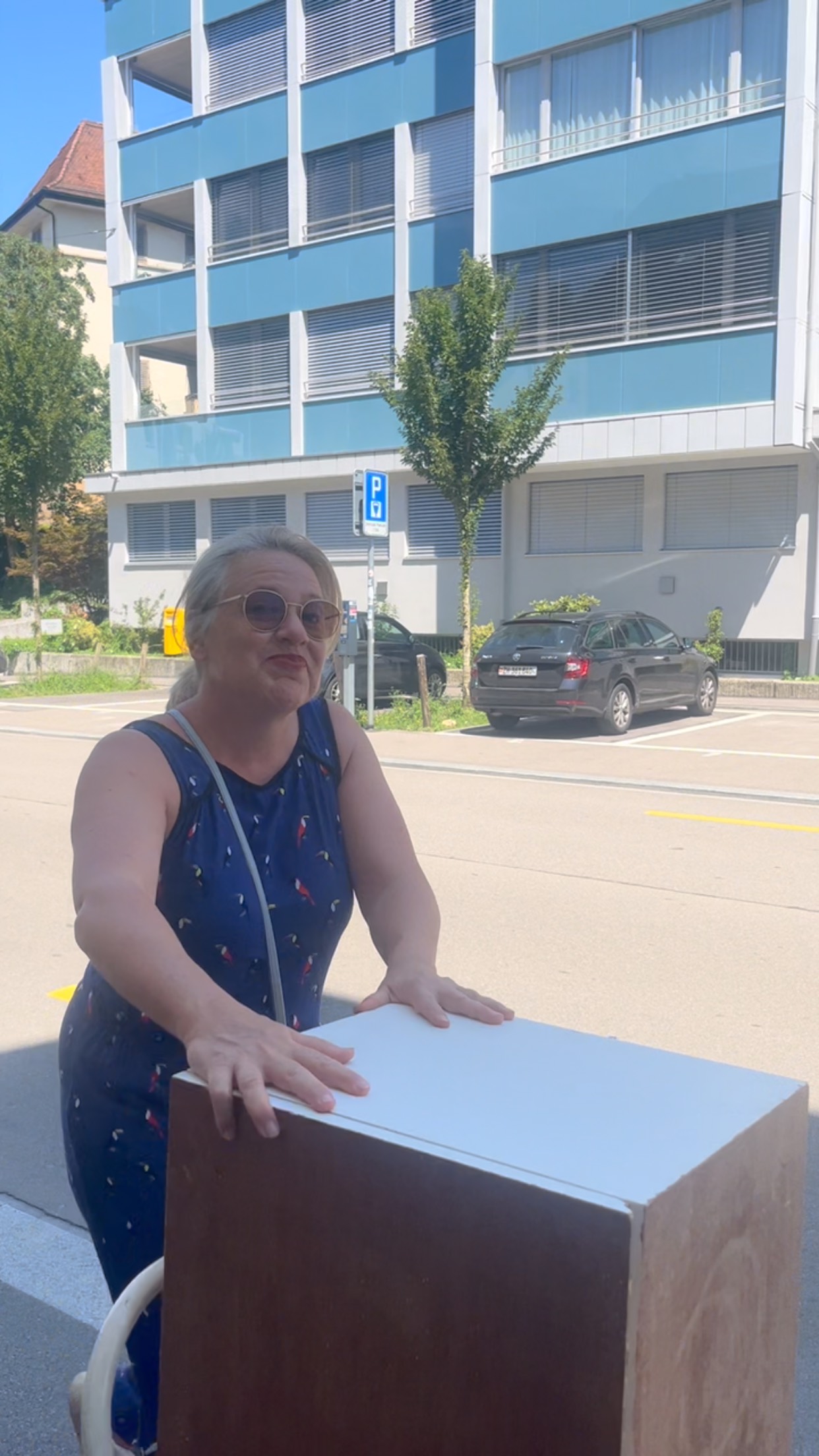 I love it when I find a piece so close I can just roll it to the workshop. #rolling #sustainableliving #nachhaltigreisen