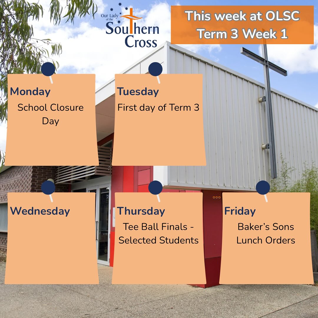 Welcome back to another very busy and exciting term. A reminder that tomorrow is a school closure day.