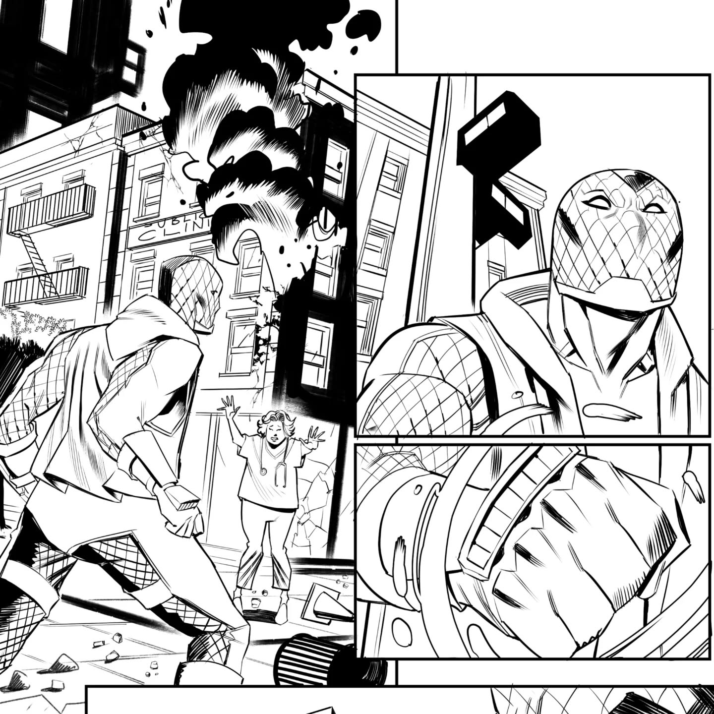 Sometimes I see myself in these characters — torn between paths, surrounded by chaos, constantly choosing what to fight for and what to let go.
Life pulls in different directions, and clarity doesn't always come easy.
But in this uncertain journey, I choose to stand my ground and fight with everything I have — hoping to find the path that feels right, whatever the cost.
These are some sample pages from Miles Morales: Spider-Man — featuring a face-off with Electro ⚡
Let me know what you think!
.
.
.
.
.
.
.
.
.
.
.
.
.
.
.
#spiderman #milesmorales #electro #marvelcomics #comicartist #samplepages #comicbookart #sequentialart #digitalinks #artsteady #andreacomics #visualstorytelling #fightyourfight #comicpanel #marveluniverse