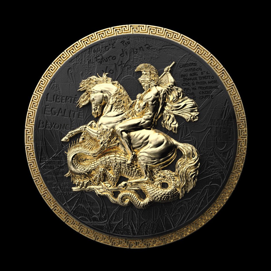 YOU ARE THE CHOSEN ONE - Bas-relief by ©Marco Battaglini #artpopclassic #amorvincitomnia #popart #battaglini #graffiti #painting #oiloncanvas #art #inspiration #arte #streetart #tattoo #streetstyle #artoftheday #statue #bas-relief #sculpture #bassorilievo #horse #instaart #graffitiart #contemporaryart #artsy #love #freedom #imagination #revolution #inspire #amore