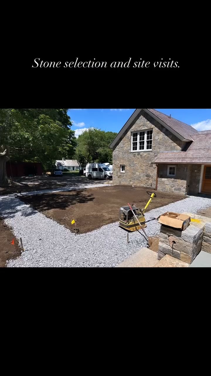 Summer and progress rolling along in Lyme.