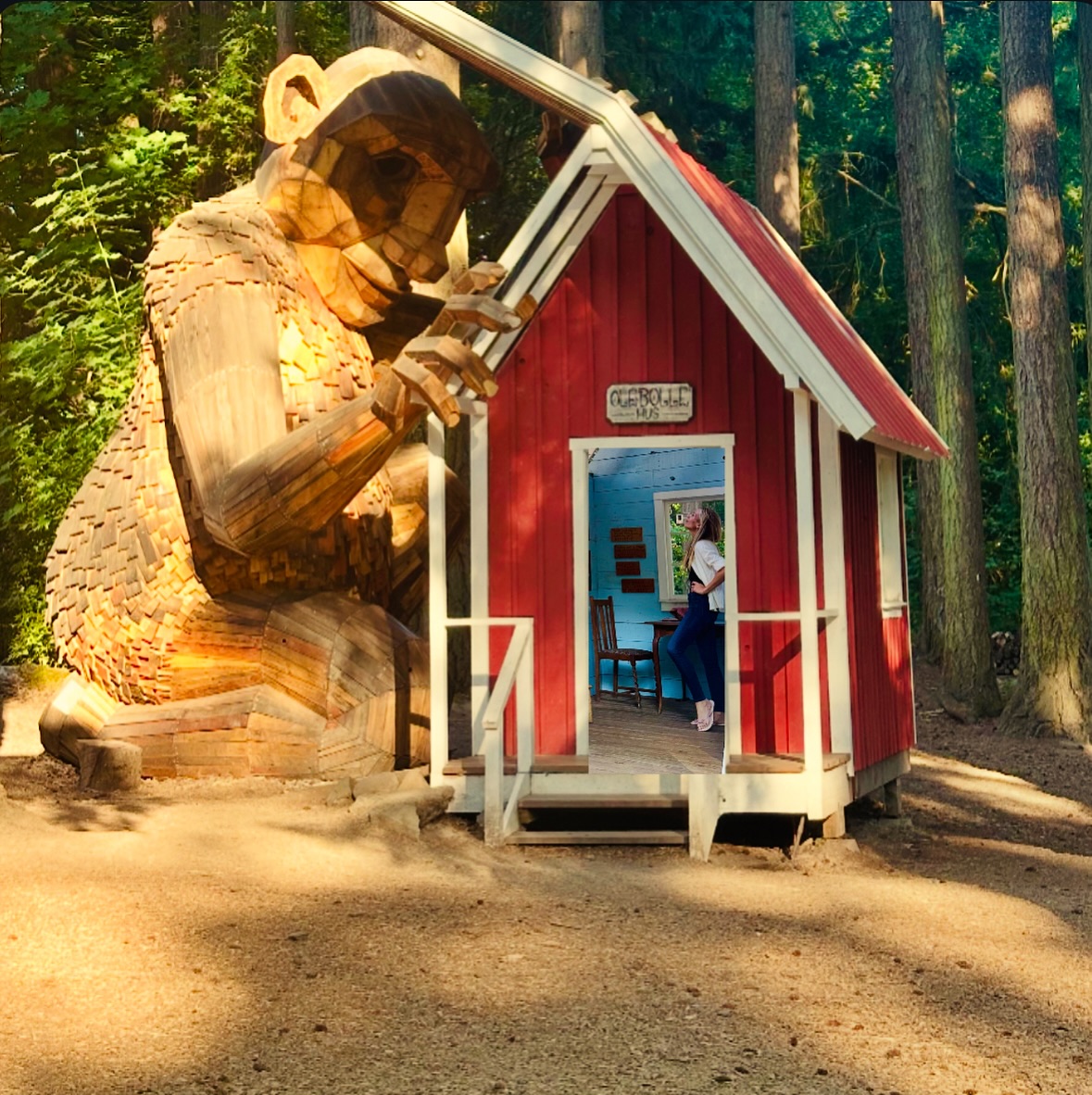 We made a new friend in Oregon: Ole Bolle 🤍 Forever enchanted by @thomasdambo ‘s trolls. This is the 4th troll friend we’ve met on the #wayofthebirdking
Highly recommend checking out #thomasdambo and his #trollmap for just this sort of magical encounter. Happy Wednesday, adventurers!
Xx
The future, wild
.
.
.
.
.
.
#pnw #pnwonderland #pnwsummers #enchantedwoods #oregonexplored #getoutsideandplay #trollhunting #oregon #playmore #thefuturewild