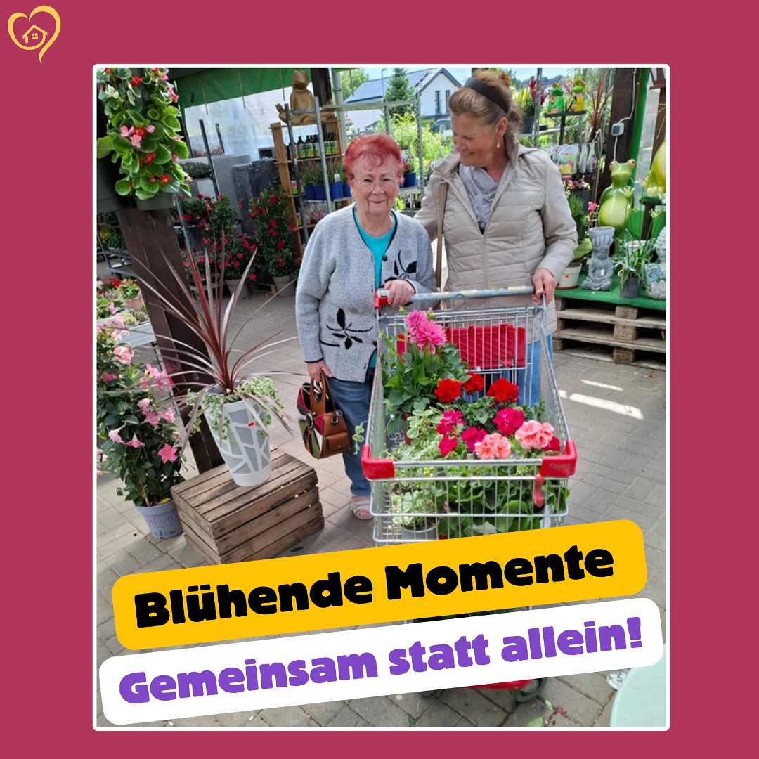 Ein paar Blumen, ein bisschen Sonne und echte Begleitung!
Was wie ein einfacher Einkauf aussieht, ist oft so viel mehr: Rauskommen, sich gesehen fühlen, Freude teilen.
Alltagsunterstützung heißt bei uns nicht nur ‚helfen‘ – sondern da sein.
Mit Herz. Mit Zeit. Und mit echter Verbindung.
Weil Lebensqualität im Alter auch in den kleinen Dingen steckt!
#alltagshilfe #betreuung #pflegemitherz #seniorenbetreuung #gemeinsam #blumenmachenglücklich #pflege #lebensfreude #alltagshelden #strausberg #oranienburg
