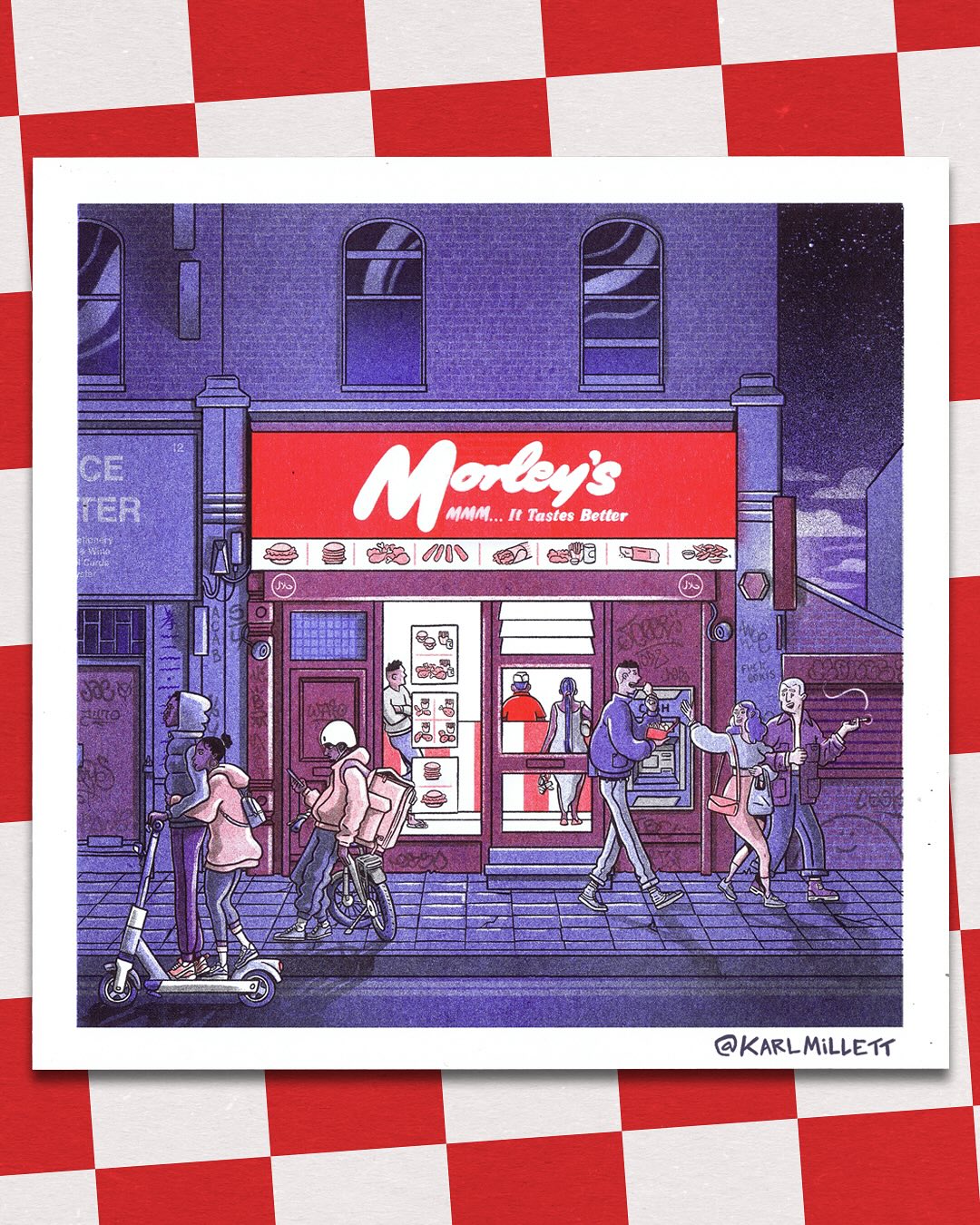 Late night vibes🍗⚡️❤️🔥 @karlmillett
#peckham #morleyssouthlondon #southlondon #morleyschicken #explore