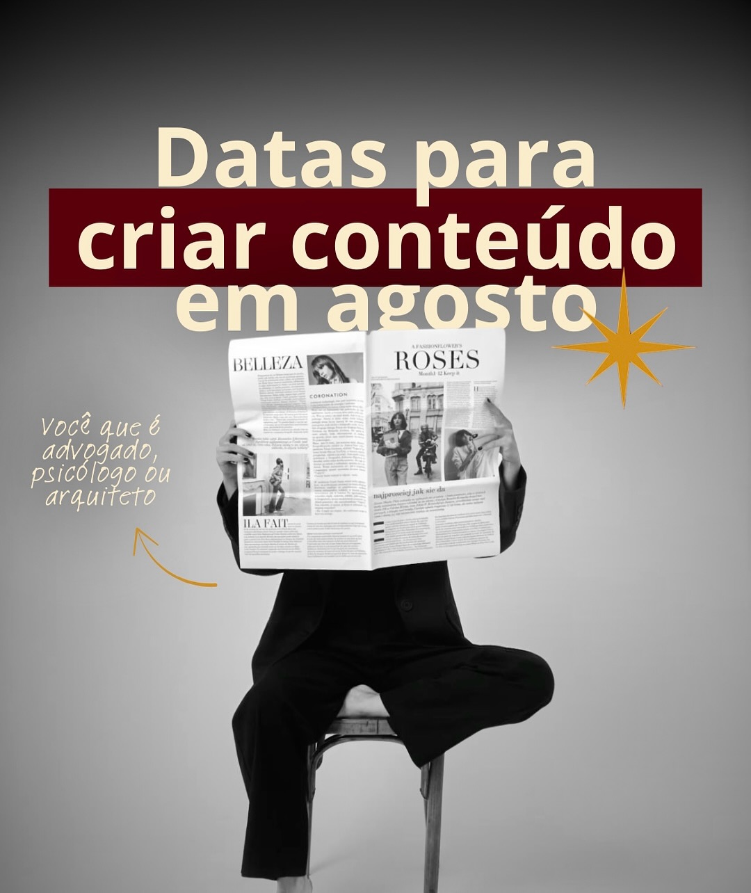 Agosto está chegando!!! Já preparou o seu calendário editorial? 💡
Vem conferir algumas datas que vão te ajudar a criar conteúdos relevantes e criativos!
E se quiser ter o nosso Calendário Editorial Completo com artes e planejamento mensalmente de acordo com a sua área e público, é só chamar no direct!
