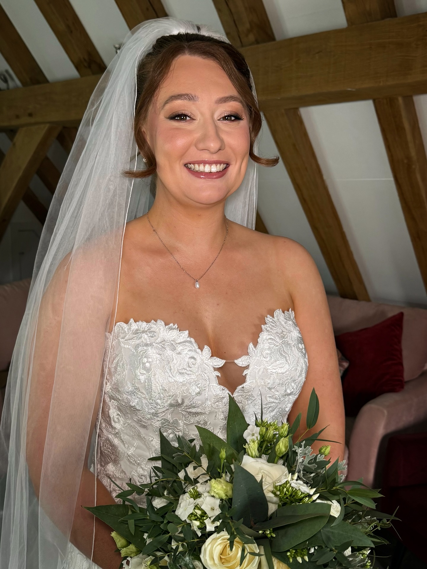 When one photo isn't enough of my breathtaking bride Lauren🤍 The sweetest soul - look at that bright, beaming smile!! Lauren's wedding morning was everything and more. Perfectly organised, calm, enjoyable and full of fun moments✨
We enhanced Lauren's wedding day glam with some subtle, warmer tones to the eye and a touch of extra shimmer for added depth and dimension!! ✨
Huge congratulations and I will treasure the memories from your wedding morning foreverrrr✨✨
Venue: @theoldkentbarn
Hair: @hair_design_by_laurenmummery_
Flowers: @chicwedsuk
Photographer: @alextentersphotography
(I also can’t express just how happy, grateful and full of joy I am when a photographer sends over a gallery!!! 🥹 I absolutely love seeing your day through stunning imagery and of course showing the world my beautiful brides!!)
