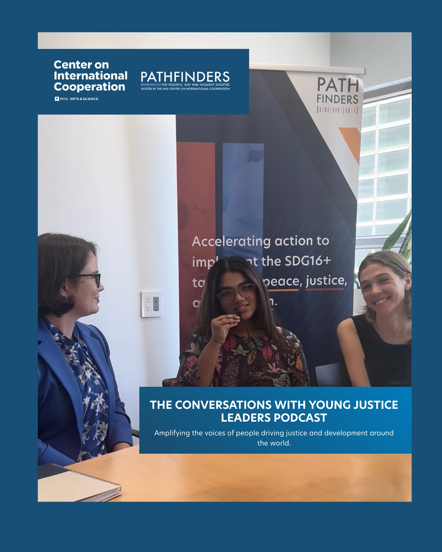 🫸🏼🌍 In a time when the world is witnessing growing pushback on rights, shrinking civic spaces, and young people being left out of decisions that shape their futures the need to listen differently has never been more urgent.
I’ve been in spaces where justice is discussed but the people most affected by injustice aren’t in the room. Not because they lack expertise or solutions, but because of where they come from, the passport they hold, or the systems built to exclude them.
🇺🇳As 1 of 6 Young Justice Leaders representing the voices of millions at Pathfinders and @nyuniversity NYU Center on International Cooperation, I carry that reality with me and a responsibility to change it.
📣That’s how Conversations with Young Justice Leaders came to life not only as a podcast, but as a commitment to center those living at the heart of injustice and transformation.
🤝Co-created by youth, but designed for anyone serious about justice, the podcast brings together young changemakers and global experts from 15+ countries. Together, we unpack what justice looks like beyond frameworks in peacebuilding, policy reform, gender equity, education, climate action, and more.
✍️The best part about our podcast is there is no censor, no scripted narratives.They’re raw, reflective, and deeply global conversations the kind that rarely make it into formal policy rooms, but urgently need to.We are not waiting to be included we’re creating the space ourselves.
🎙️Now streaming on Spotify, Apple Podcasts, Amazon Music, and YouTube. Find the link up in highlights
The first episode with my talented friend @evalangbenh is already out and we can’t wait for you to hear all the new episodes that are coming out soon with me and my fellow justice leaders and some really special guests ✨
#YoungJusticeLeaders #PathfindersCIC #JusticeInOurVoice #PushbackAgainstRights #GlobalSouthVoices #ConversationsThatMatter #YouthAndExperts #hlpf