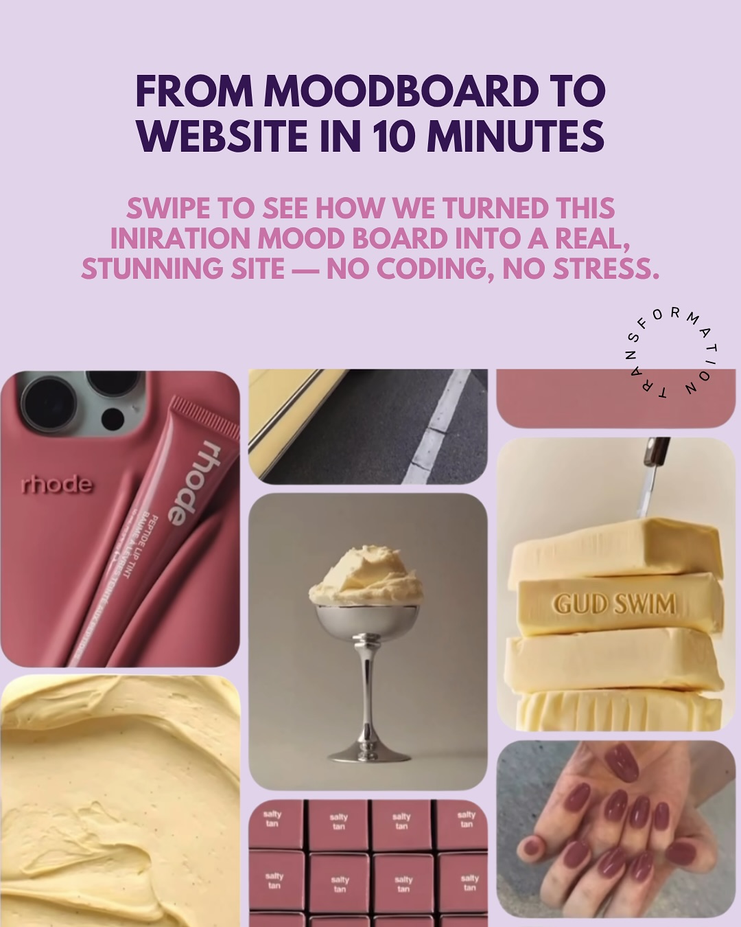 Dreaming of a website that looks as good as your moodboard?
Watch how I turned this color palette into a stunning site in just minutes — no designer, no stress, just creativity and easy drag & drop! 🚀
Want your own website glow up?
COMMENT “GLOWUP” under this post for 10% off any Wix template!
Or follow for more glow ups & easy launch inspo. ✨
Which color vibe are you obsessed with: butter yellow or dusty rose? Tell me below! 👇
#WixTemplates #WebsiteGlowUp #BrandInspo #MoodboardToWebsite #SmallBusinessTips #WomenInBusiness #NoCodeWebsite #DragAndDrop #WixWebsite #WebsiteDesign #CreativeBiz #LaunchInADay #BossBabe #BrandDesign #EntrepreneurTips #AestheticBranding #WebsiteTransformation #BrandMoodboard #SideHustle #BizTok