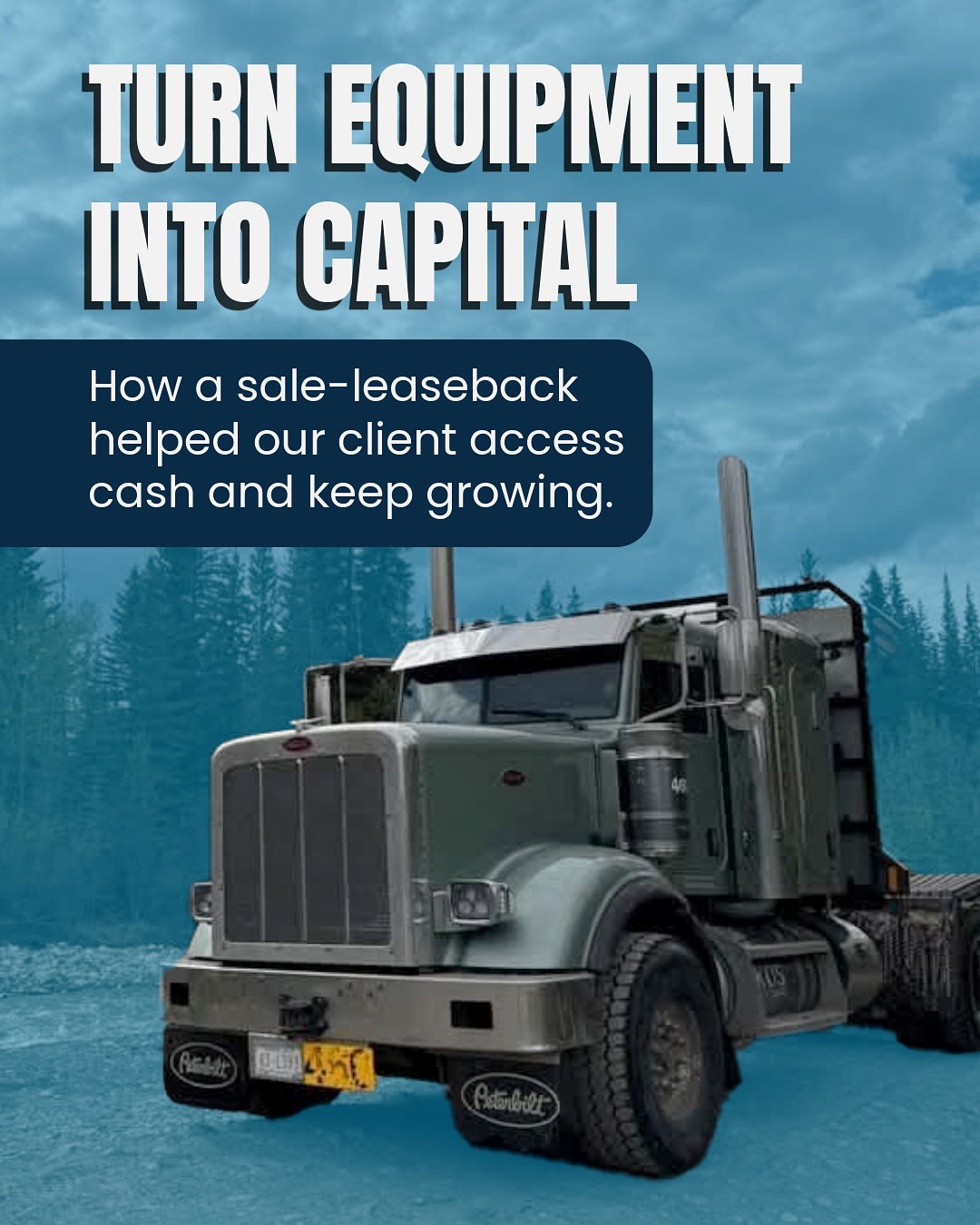 DEROTTO recently assisted a valued repeat client with a strategic sale-leaseback on a 2020 Peterbilt 367. As the lease on this equipment matured, our client seized the opportunity to unlock equity from the truck, providing vital capital to support their expanding business.
This powerful financial strategy not only enhances cash flow but also offers the added benefit of tax-deductible payments. Partner with us to leverage your assets and fuel your business growth!